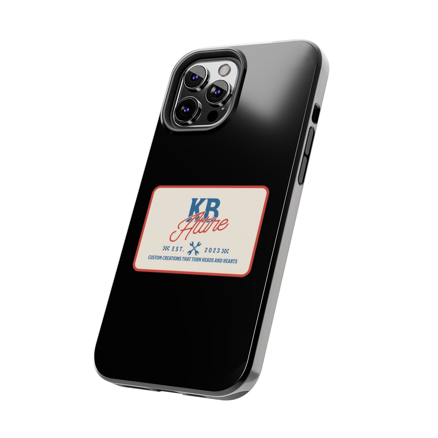 KB Attire 'The Patch' Phone Case (Black)