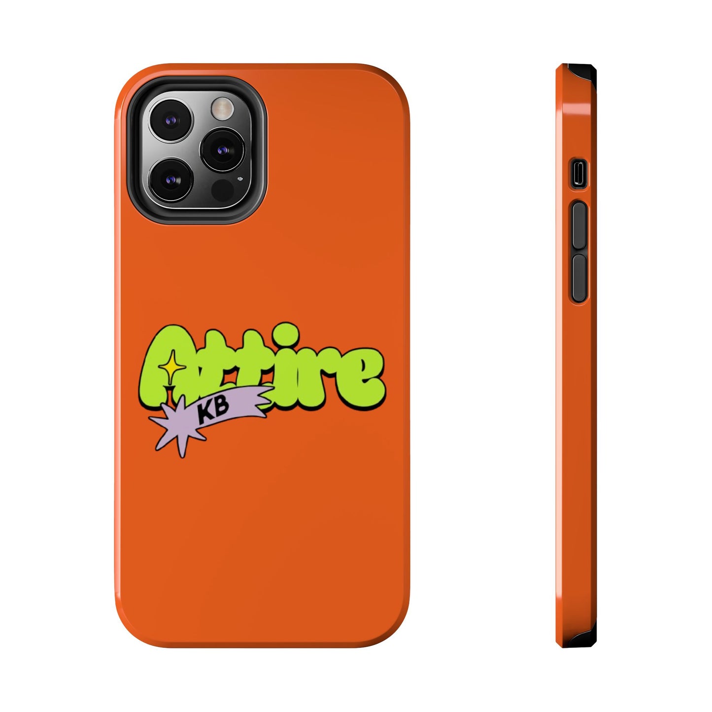 KB Attire Cartoon Phone Case (Orange)