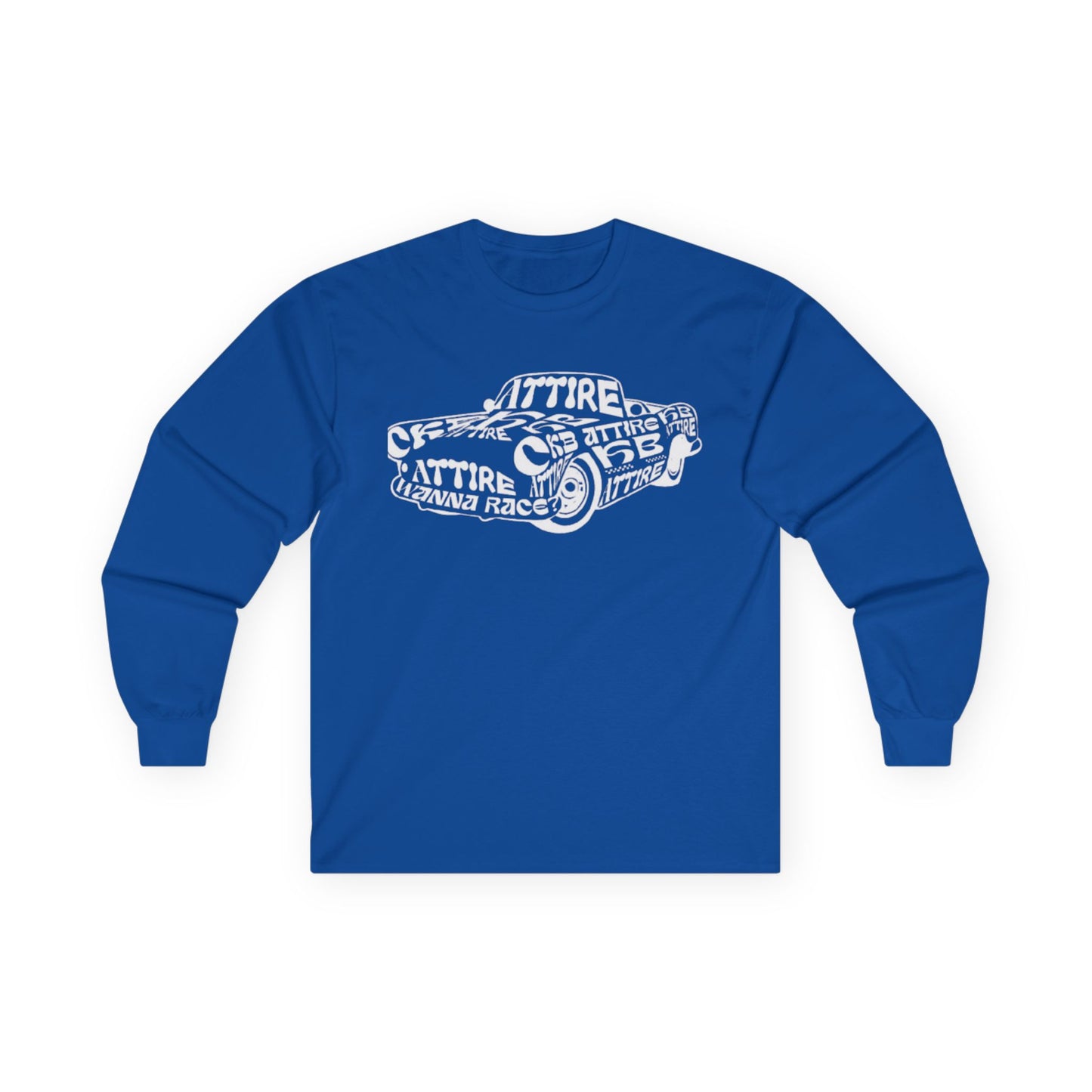 KB Attire 'Car' Logo Long Sleeve Tee
