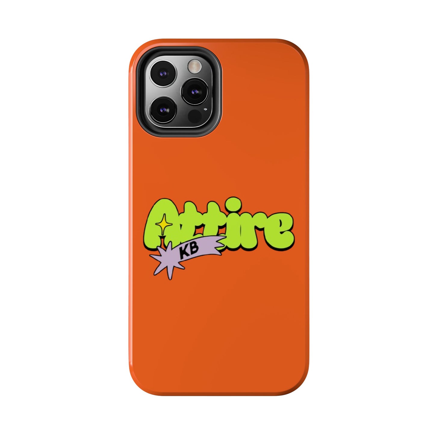 KB Attire Cartoon Phone Case (Orange)