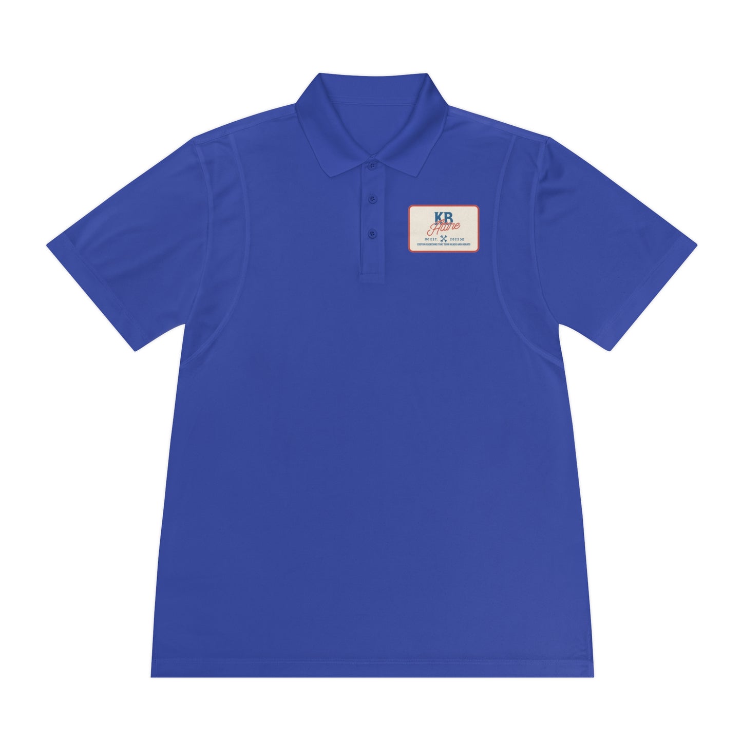 KB Attire "The Patch" Men's Sport Polo Shirt