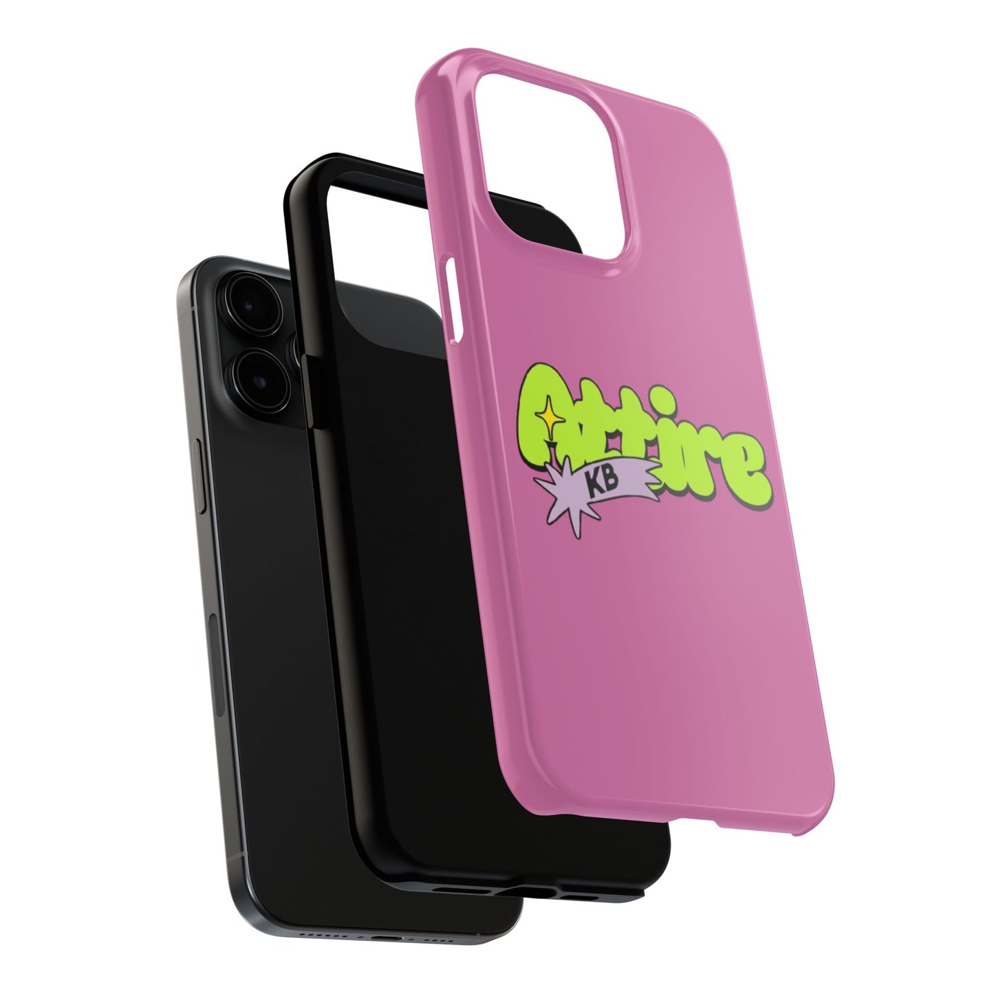 KB Attire Cartoon Phone Case (Pink)
