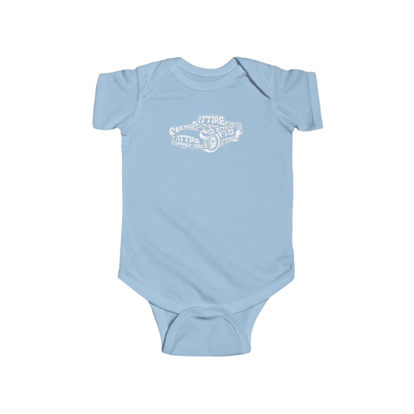 KB Attire Car logo Baby Bodysuit