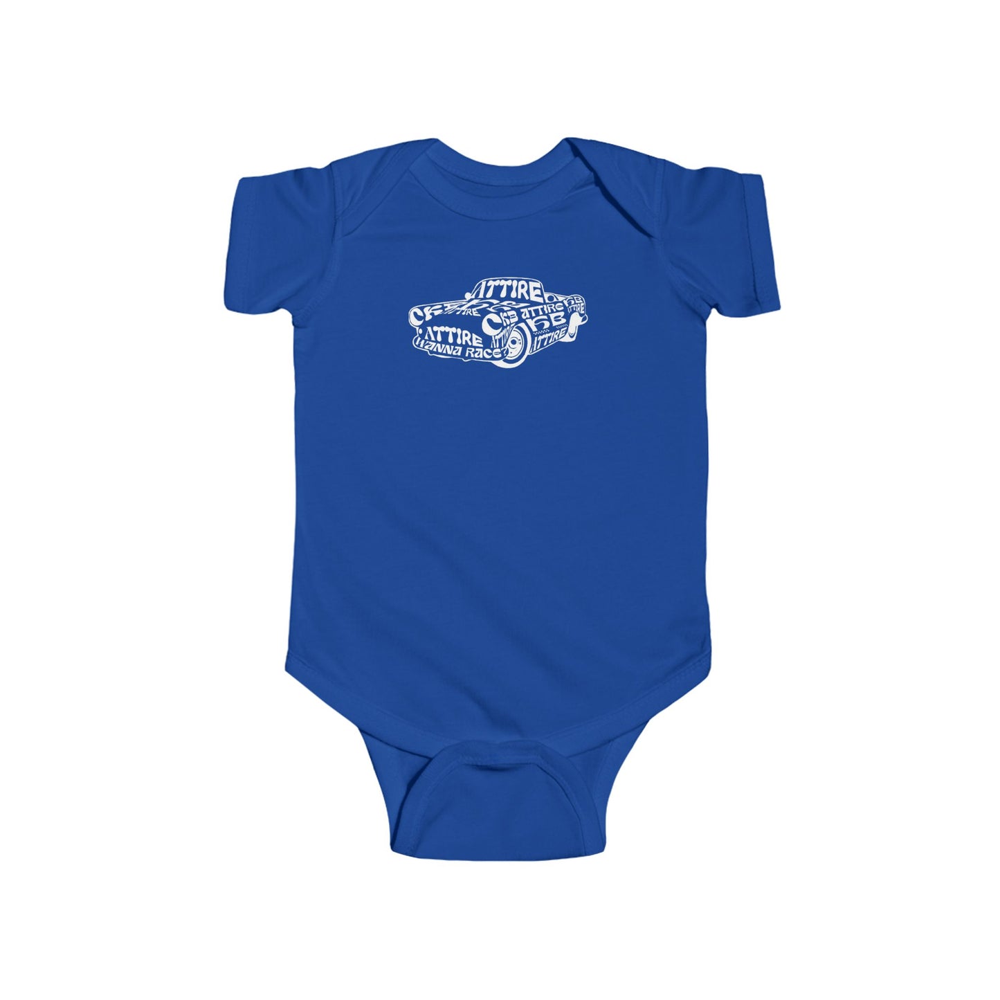 KB Attire Car logo Baby Bodysuit
