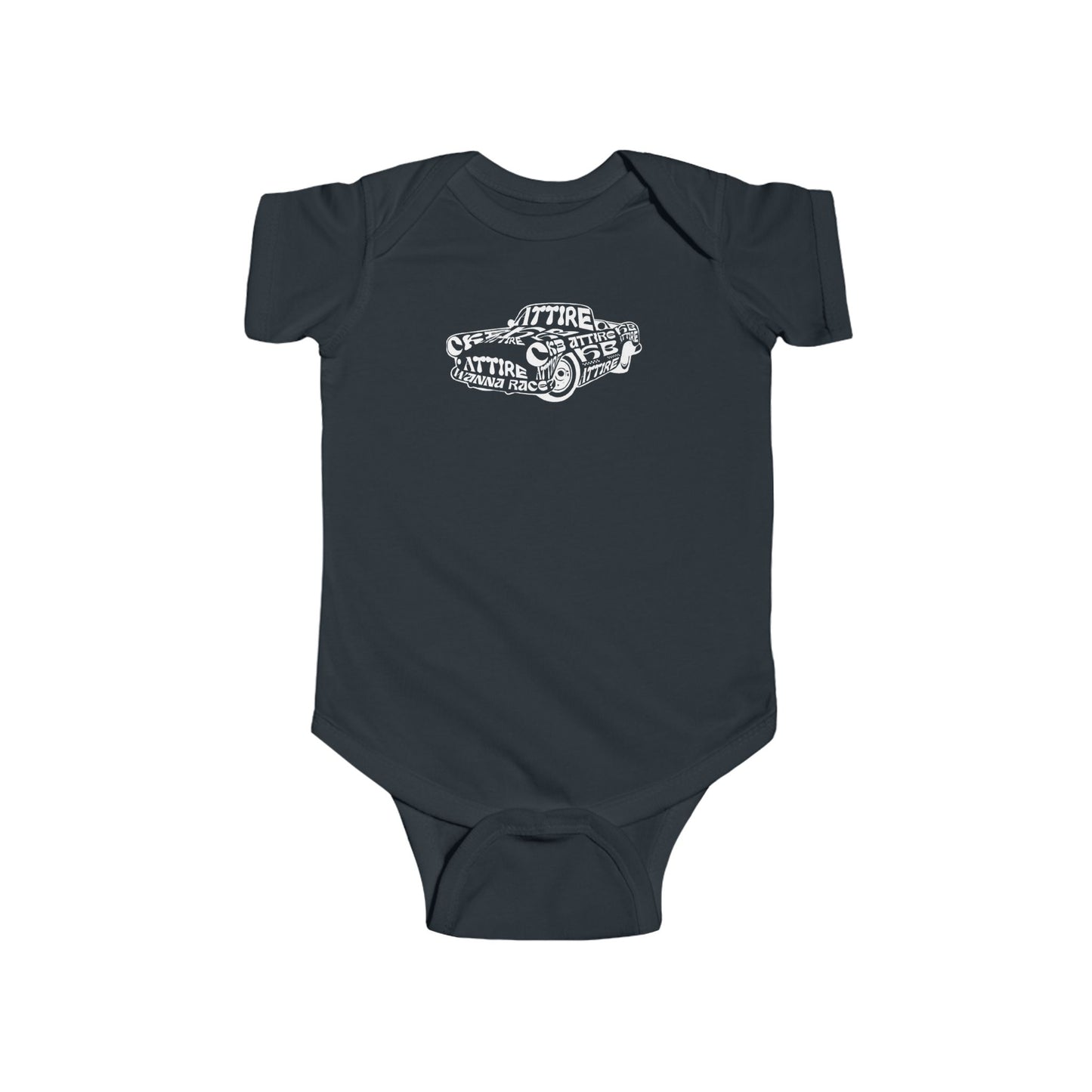 KB Attire Car logo Baby Bodysuit