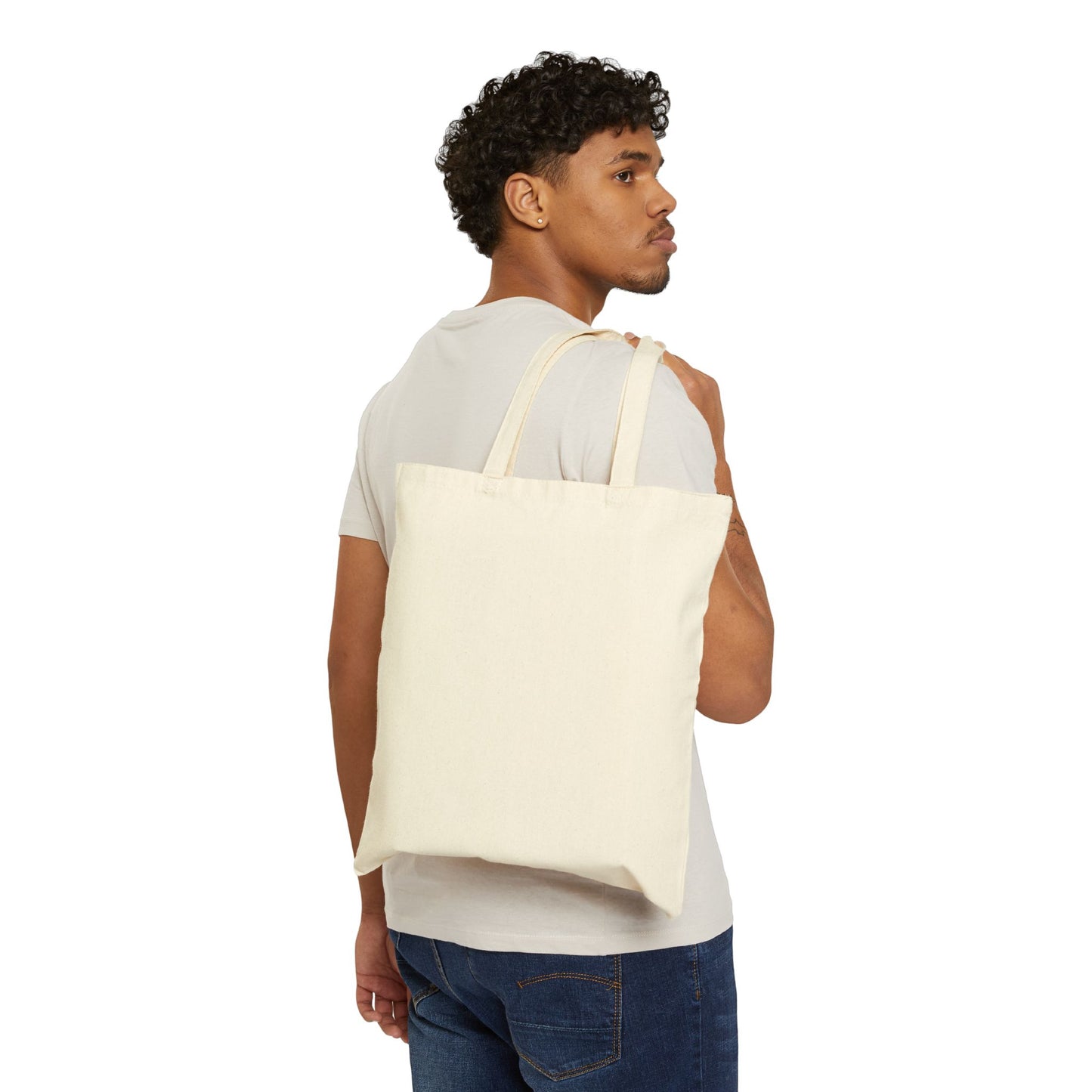 KB Attire 'Patch' Cotton Canvas Tote Bag