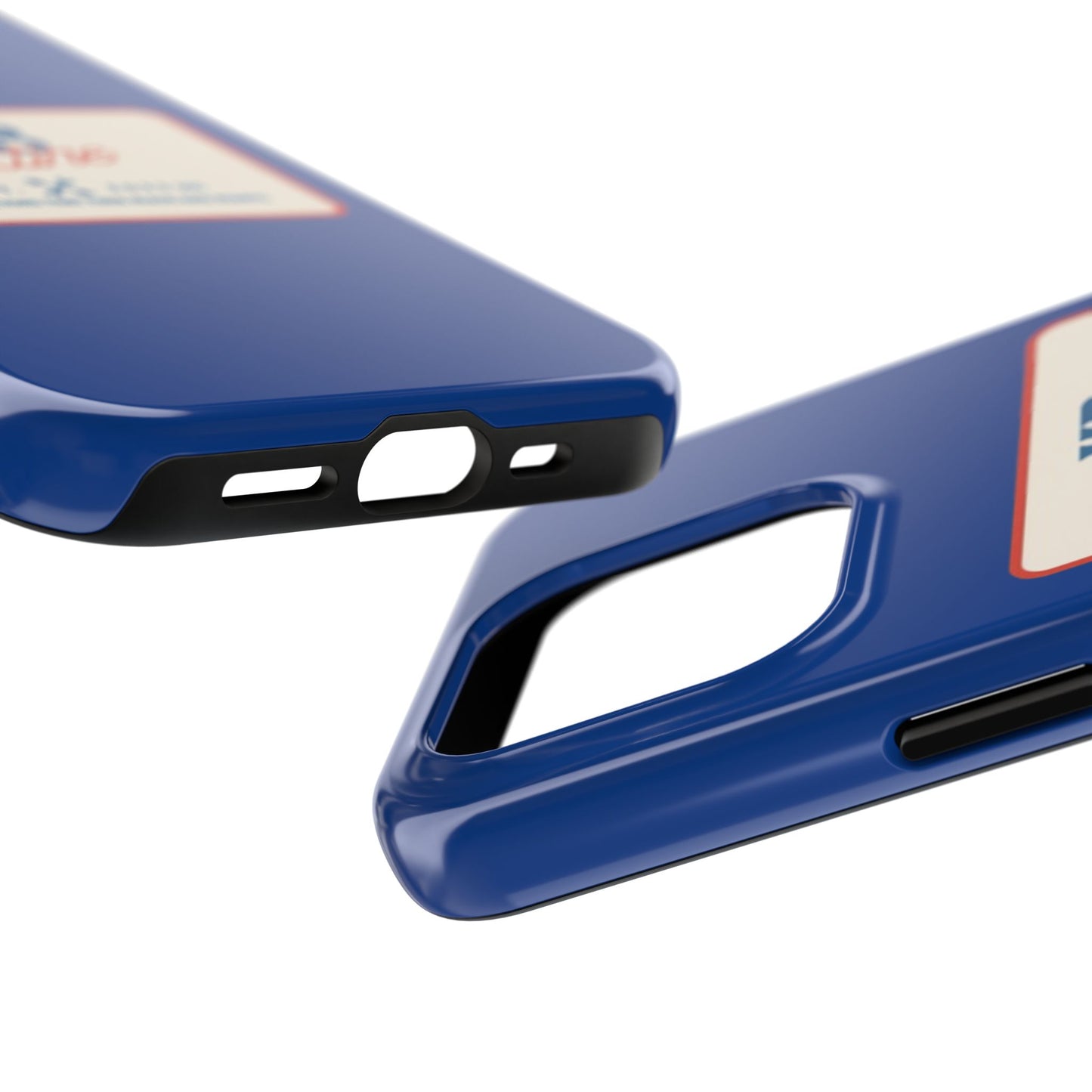 KB Attire 'The Patch' Phone Case (Blue)