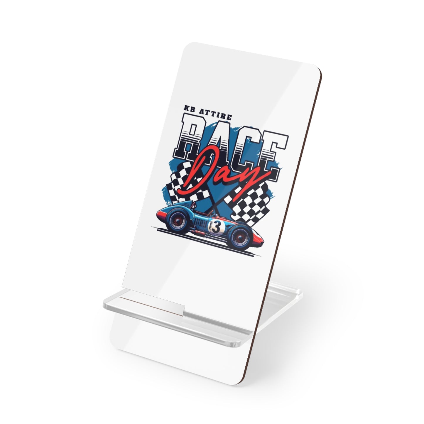 KB Attire Race Day Mobile Display Stand for Smartphones