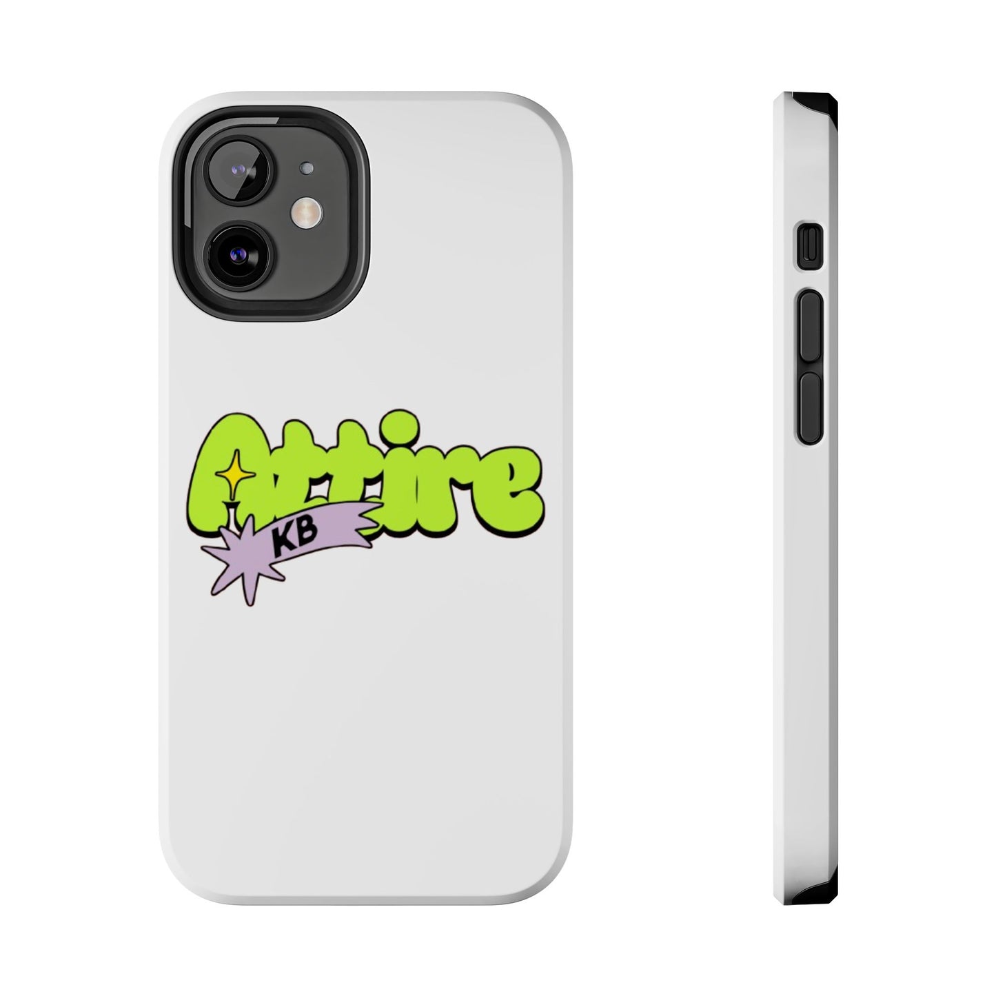 KB Attire Cartoon Phone Case (White)