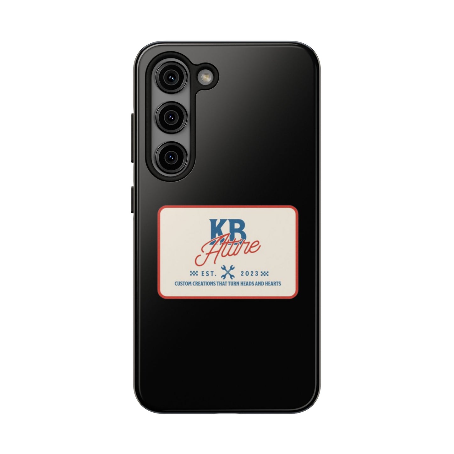 KB Attire 'The Patch' Phone Case (Black)