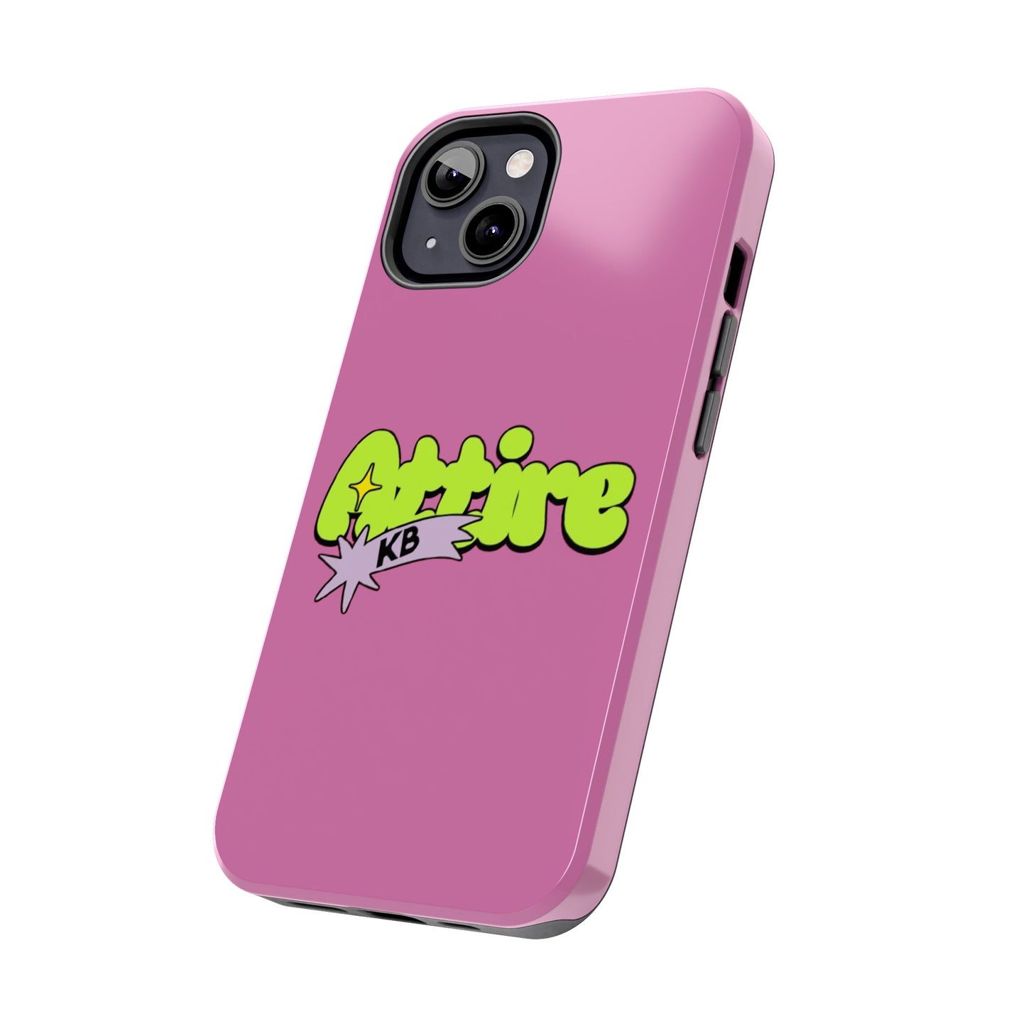 KB Attire Cartoon Phone Case (Pink)