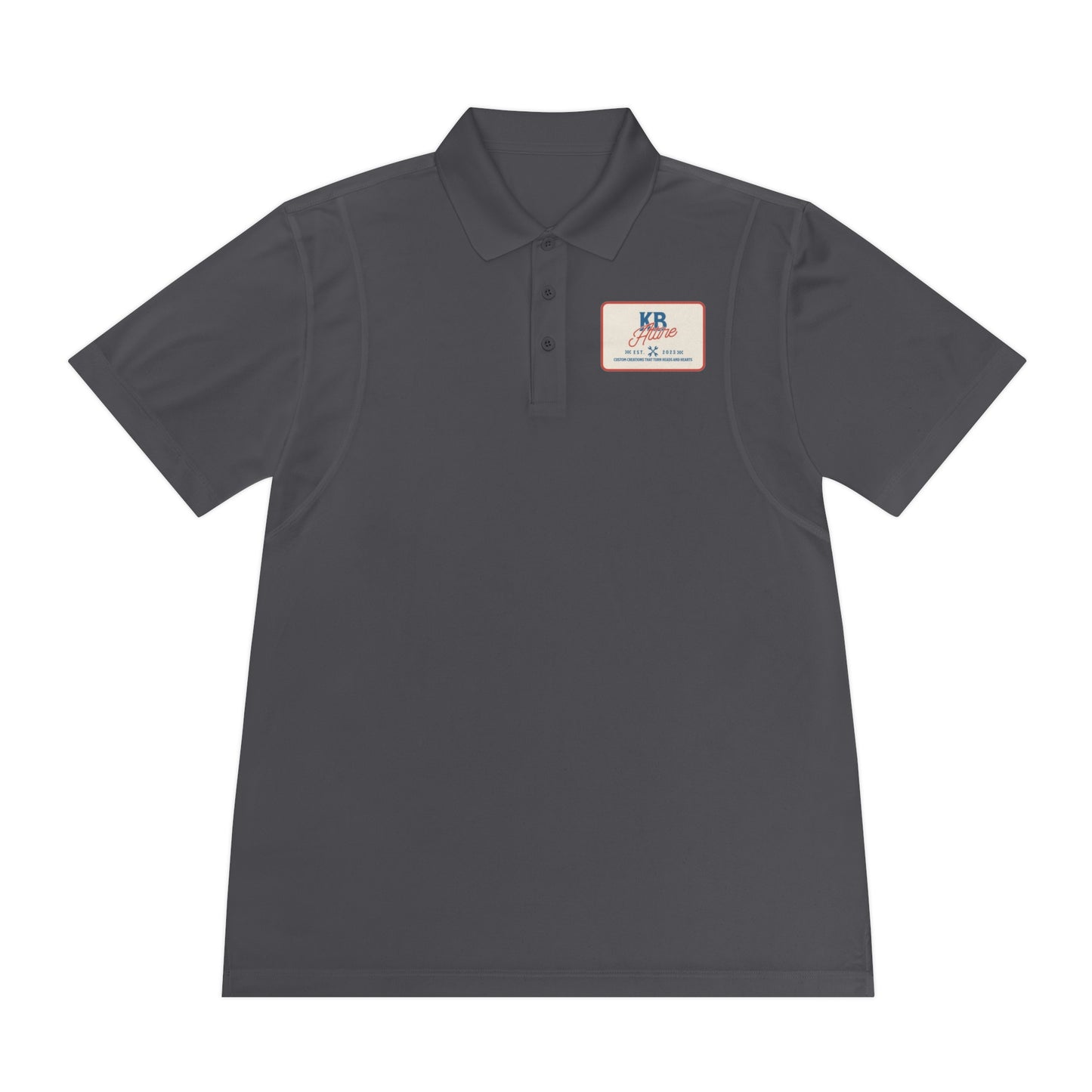 KB Attire "The Patch" Men's Sport Polo Shirt