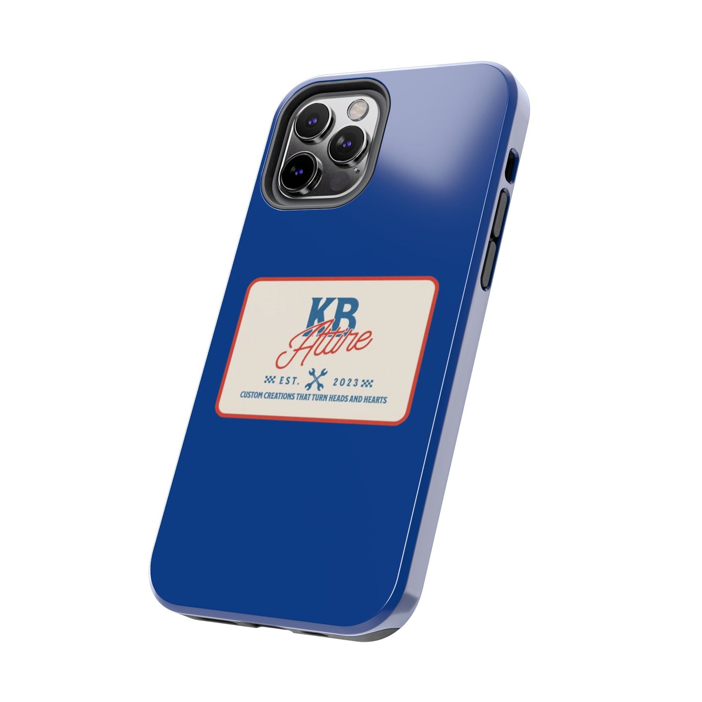 KB Attire 'The Patch' Phone Case (Blue)