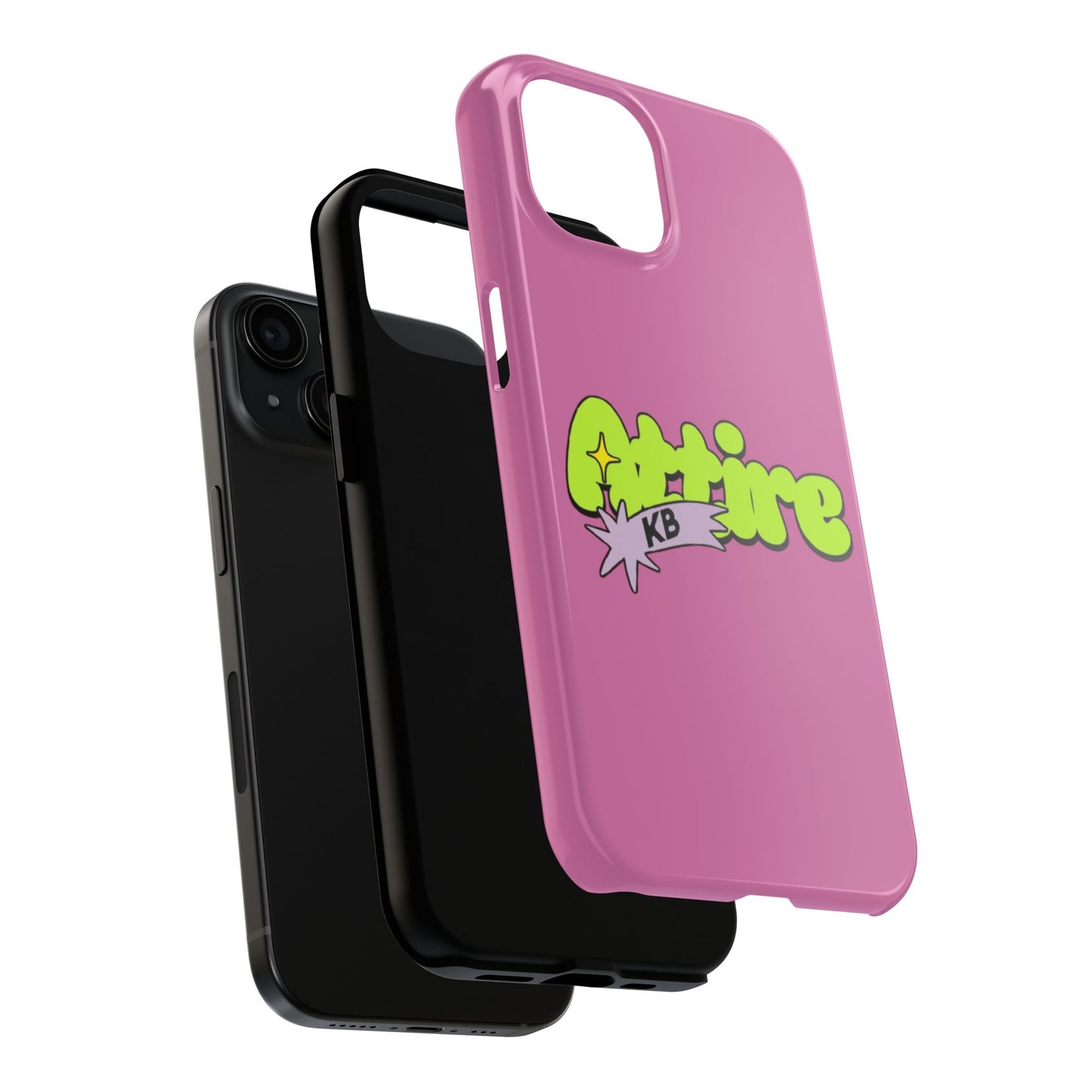 KB Attire Cartoon Phone Case (Pink)