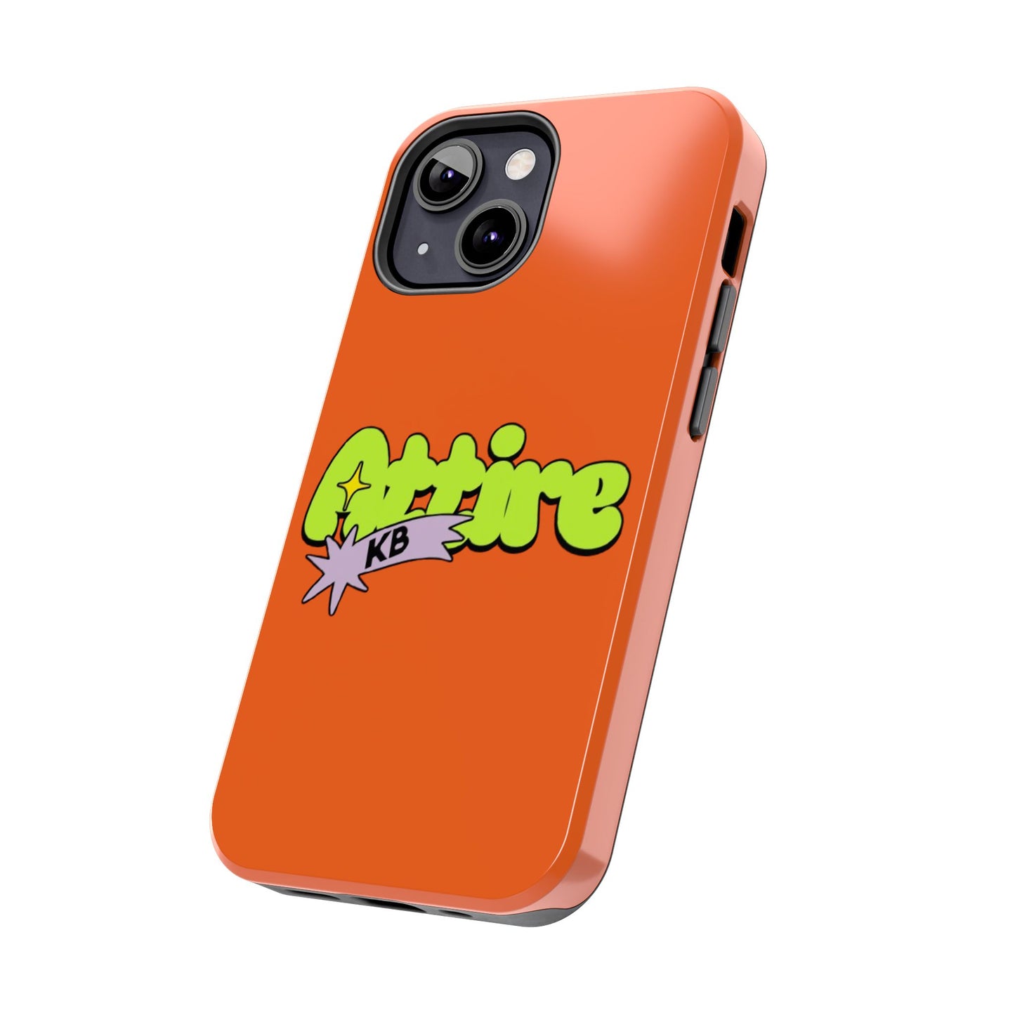 KB Attire Cartoon Phone Case (Orange)