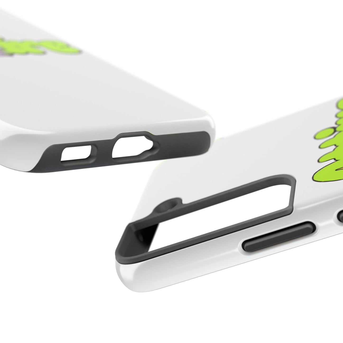 KB Attire Cartoon Phone Case (White)