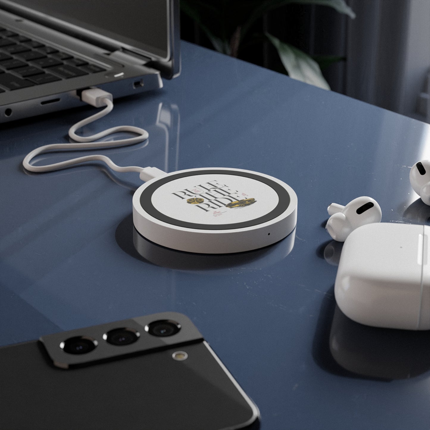 KB Attire "Rule The Ride" Wireless Charging Pad