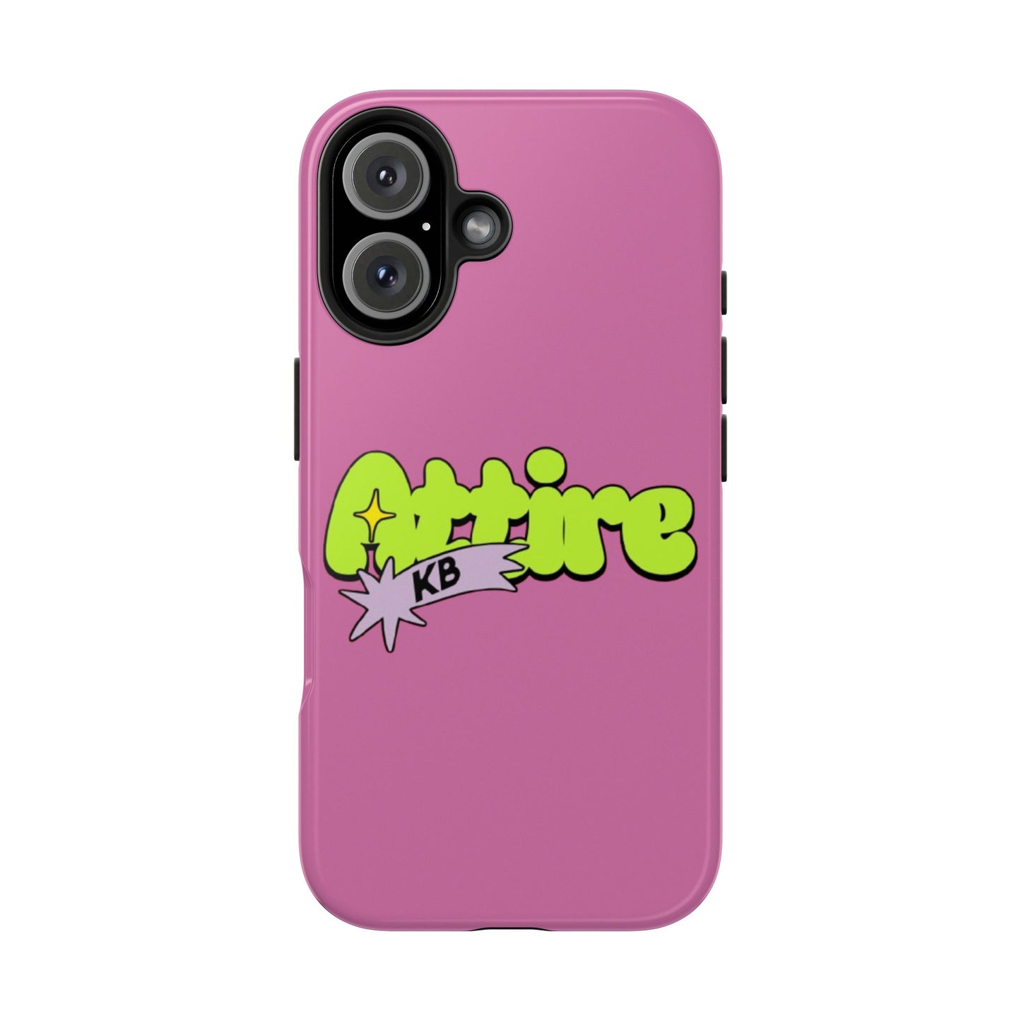 KB Attire Cartoon Phone Case (Pink)