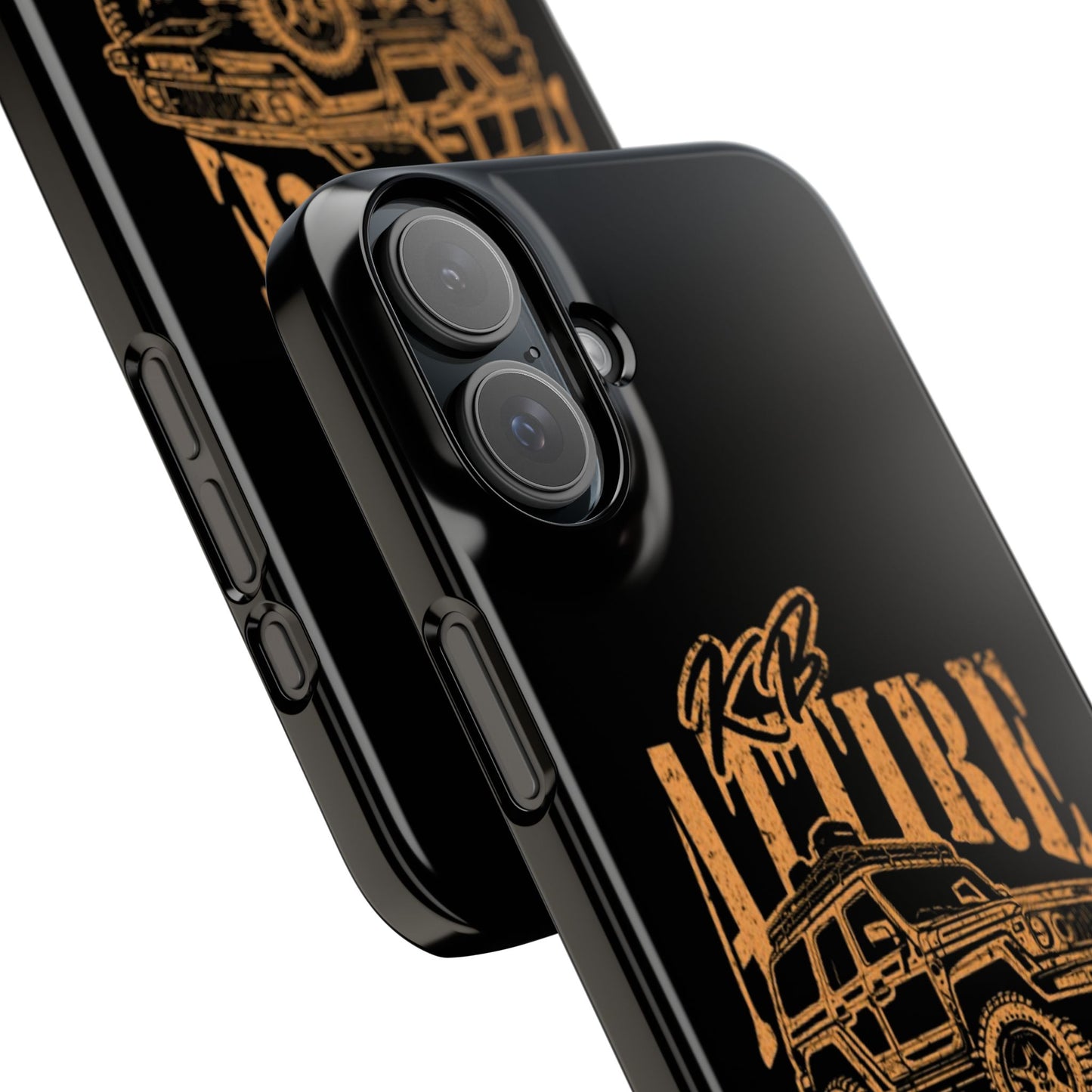 KB Attire Offroad Adventure IPhone Case (Black)