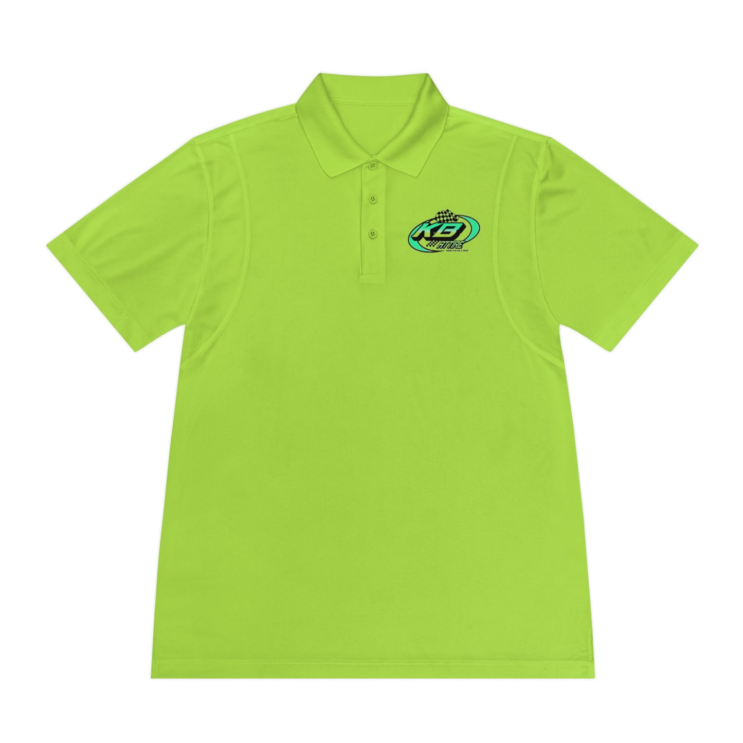 KB Attire Men's Logo Sport Polo Shirt