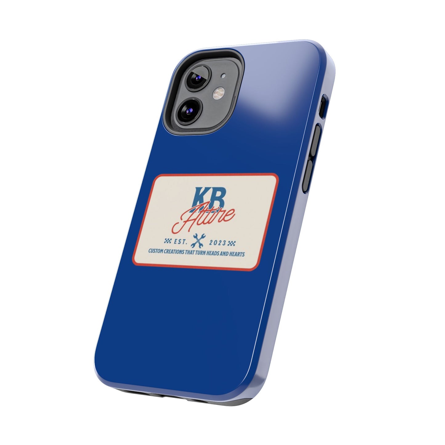 KB Attire 'The Patch' Phone Case (Blue)