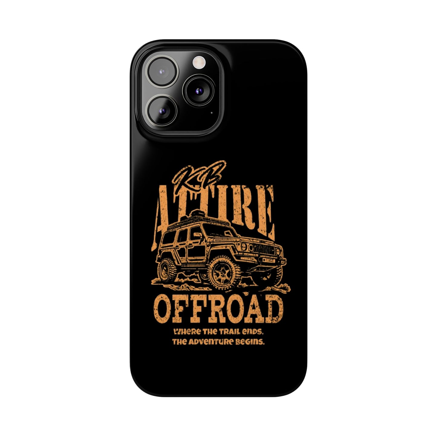 KB Attire Offroad Adventure IPhone Case (Black)