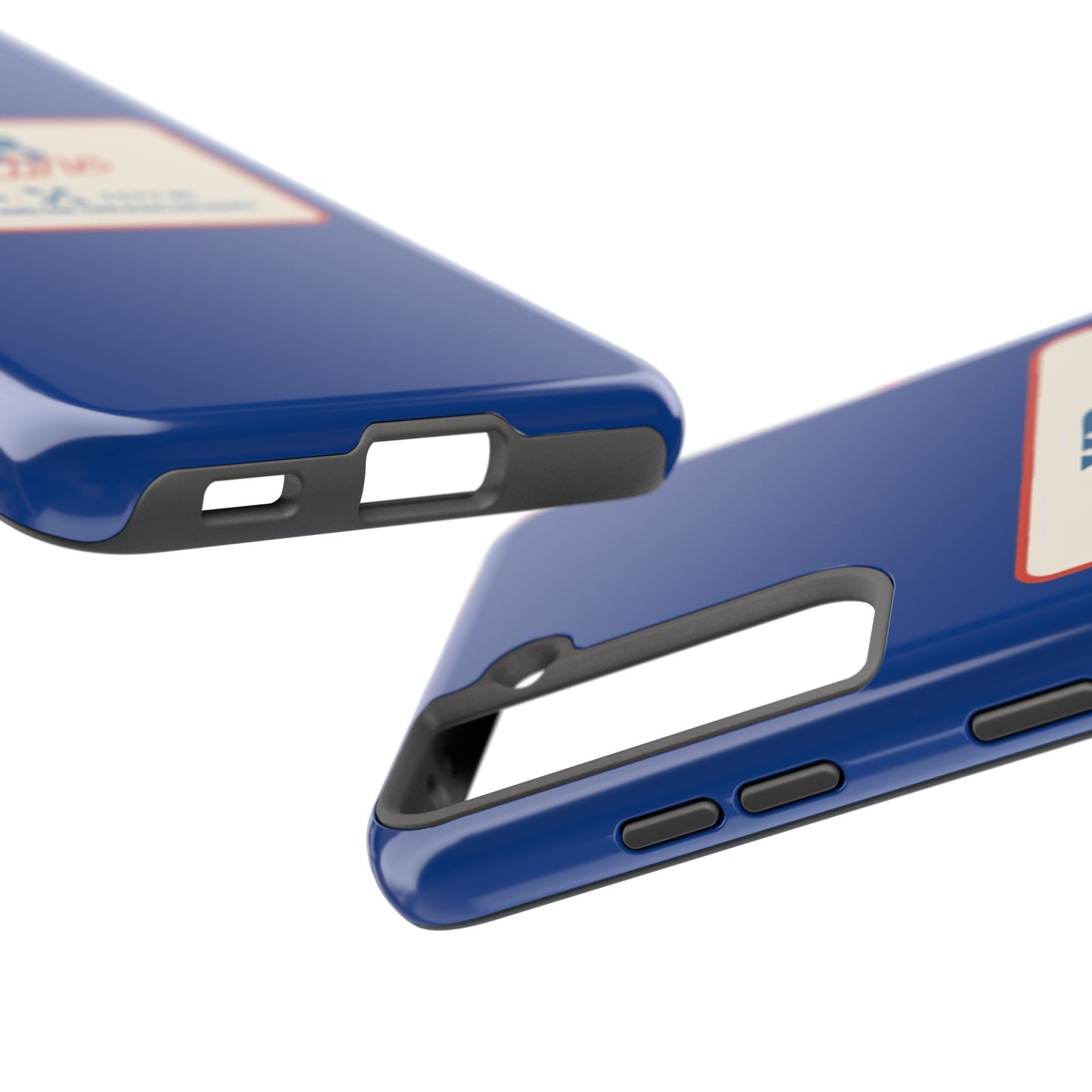 KB Attire 'The Patch' Phone Case (Blue)