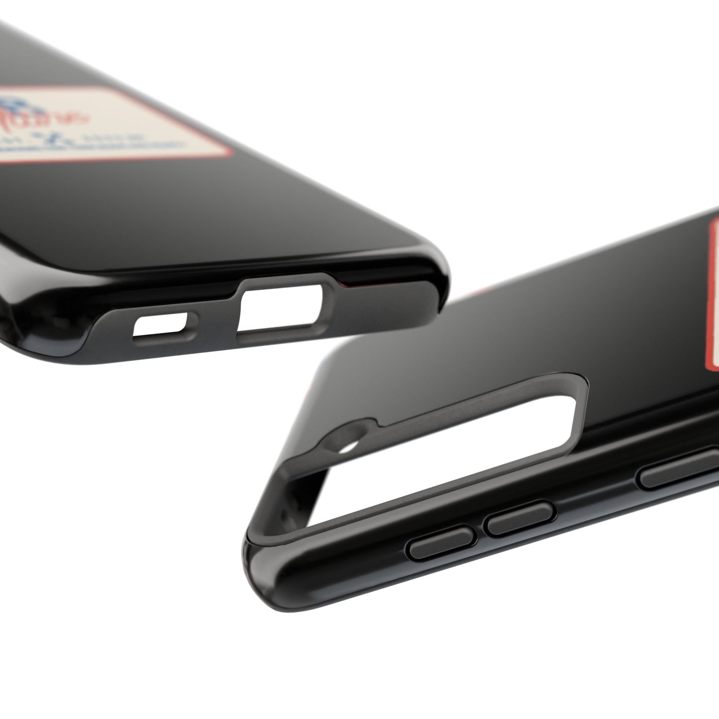 KB Attire 'The Patch' Phone Case (Black)