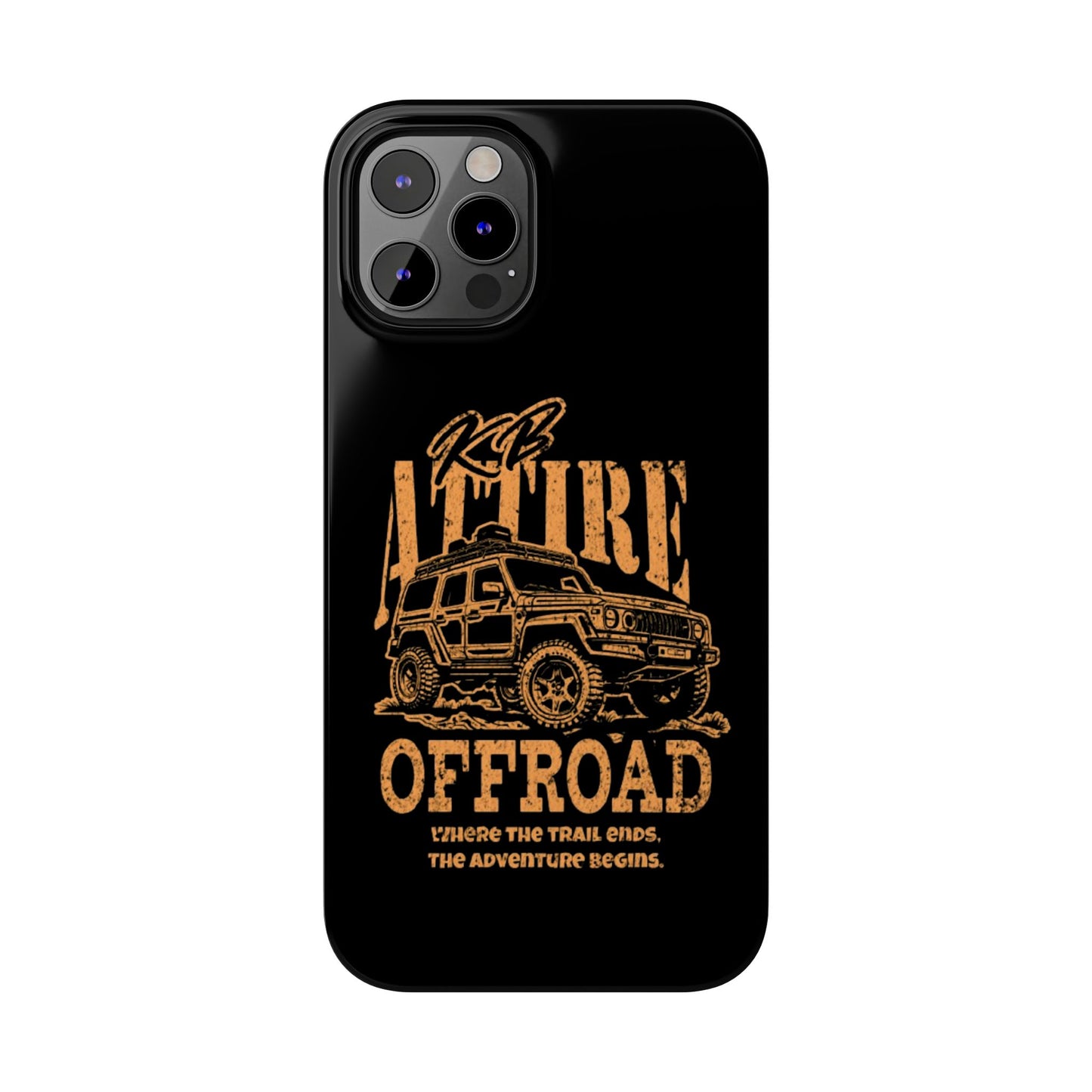 KB Attire Offroad Adventure IPhone Case (Black)