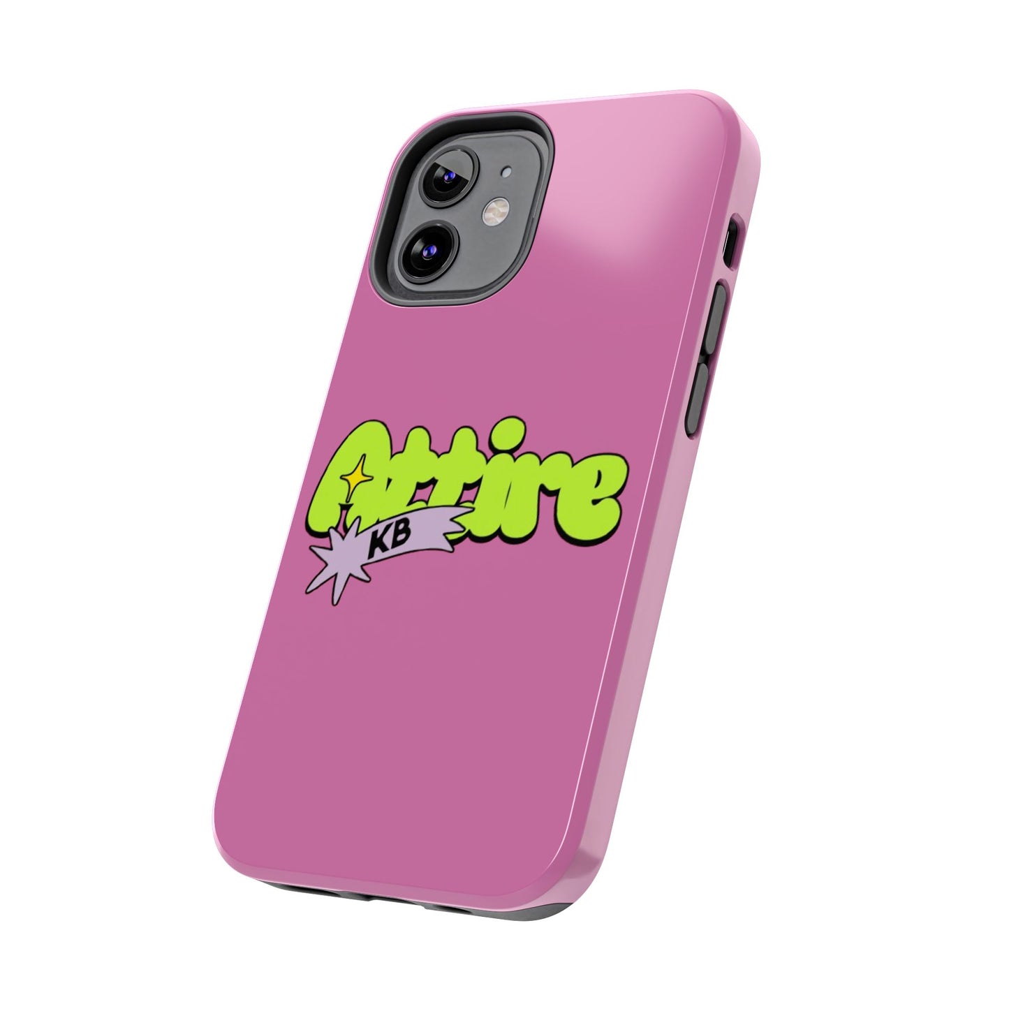 KB Attire Cartoon Phone Case (Pink)