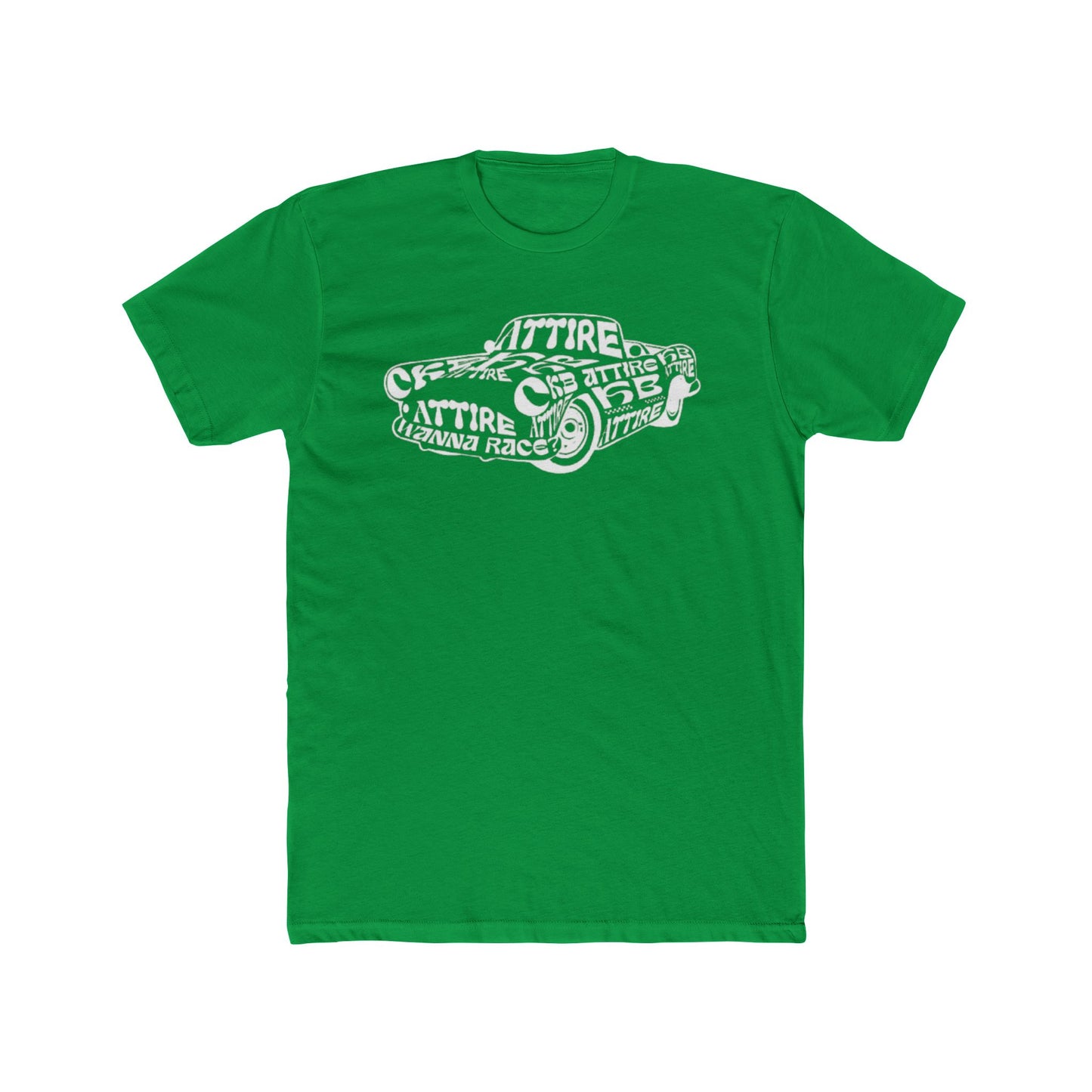 Retro Racing Unisex Cotton Crew Tee - Perfect Gift for Car Enthusiasts