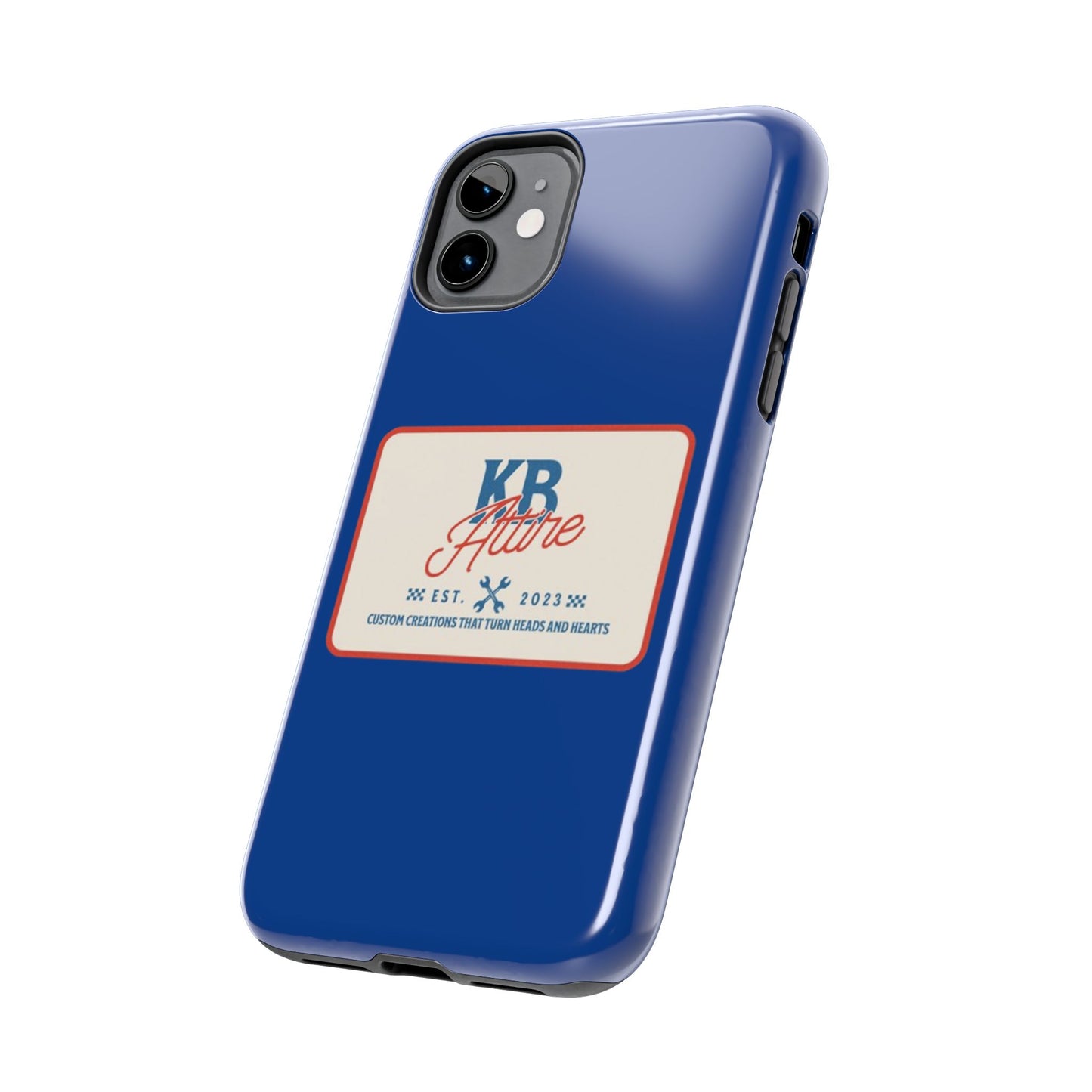 KB Attire 'The Patch' Phone Case (Blue)