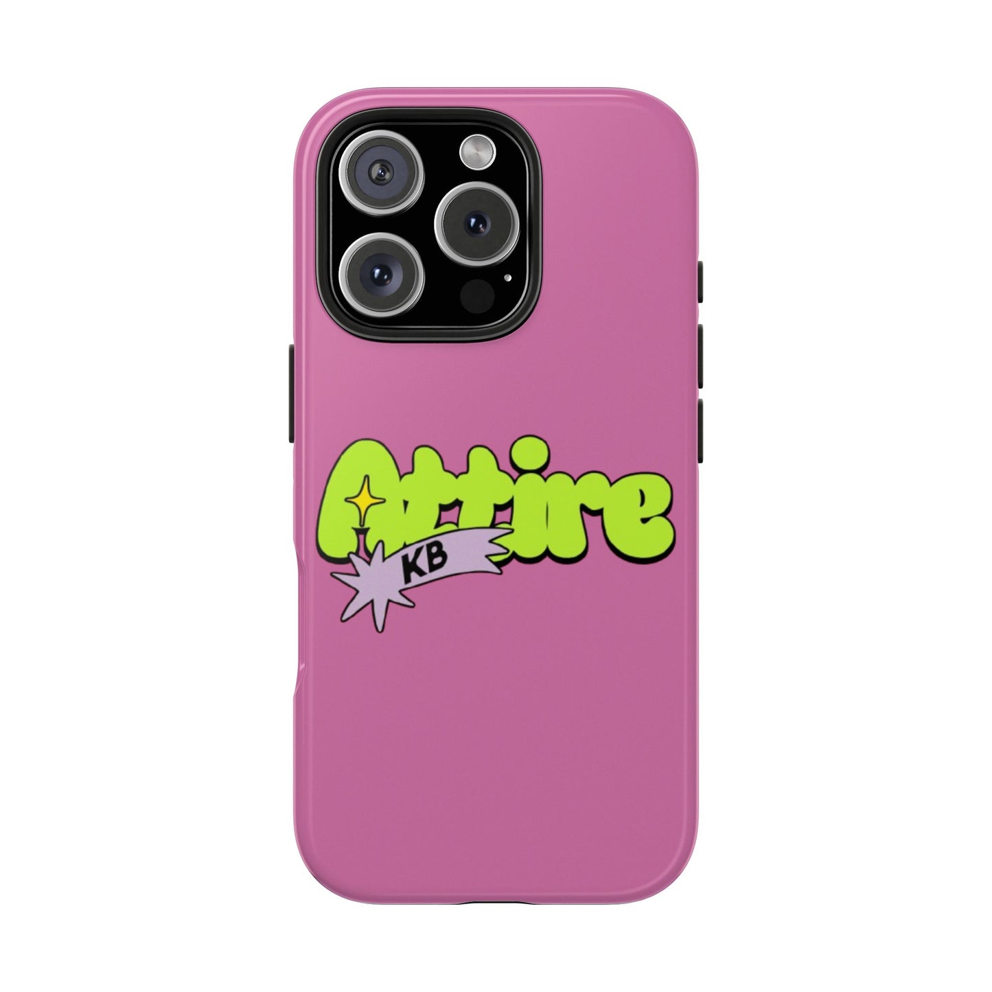 KB Attire Cartoon Phone Case (Pink)