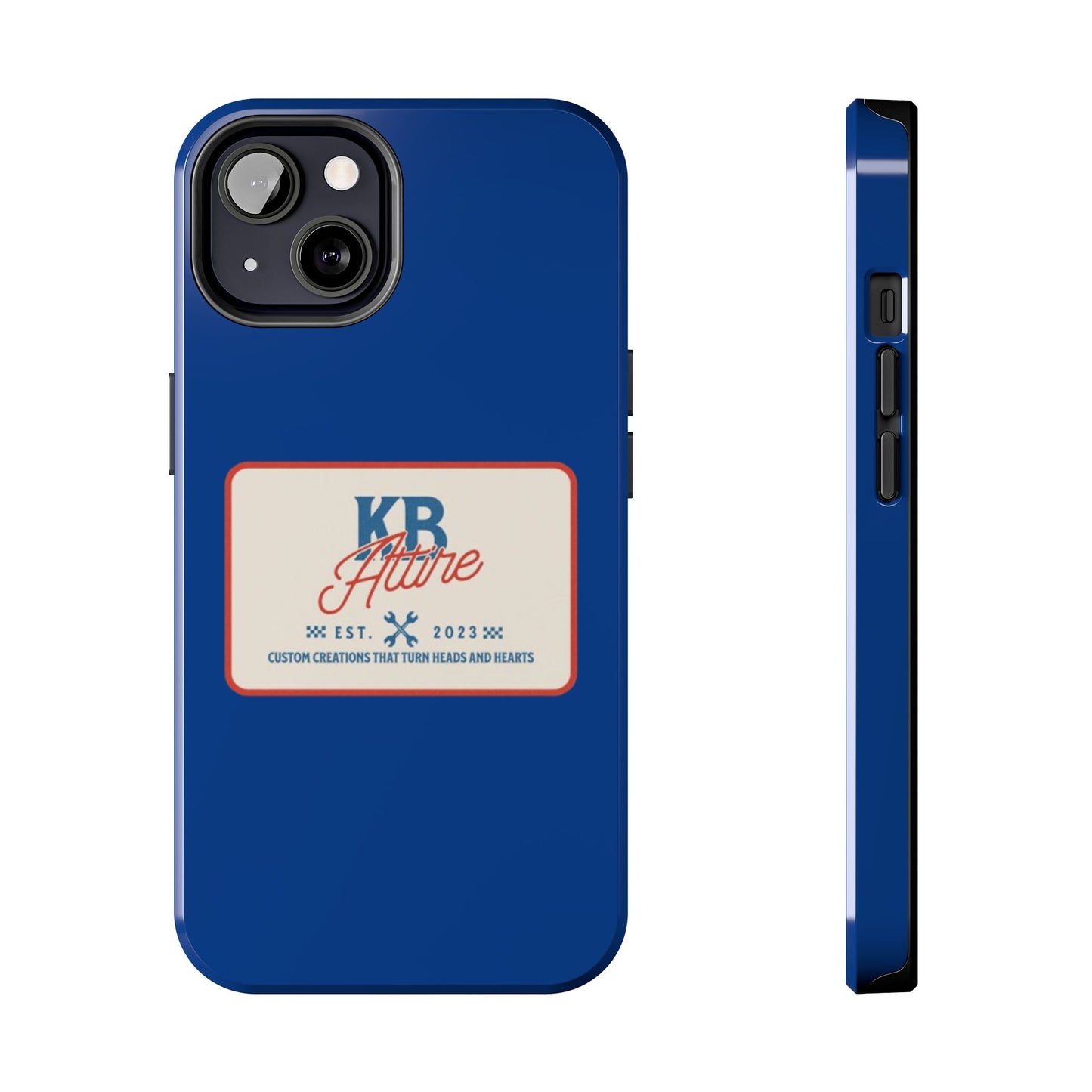 KB Attire 'The Patch' Phone Case (Blue)