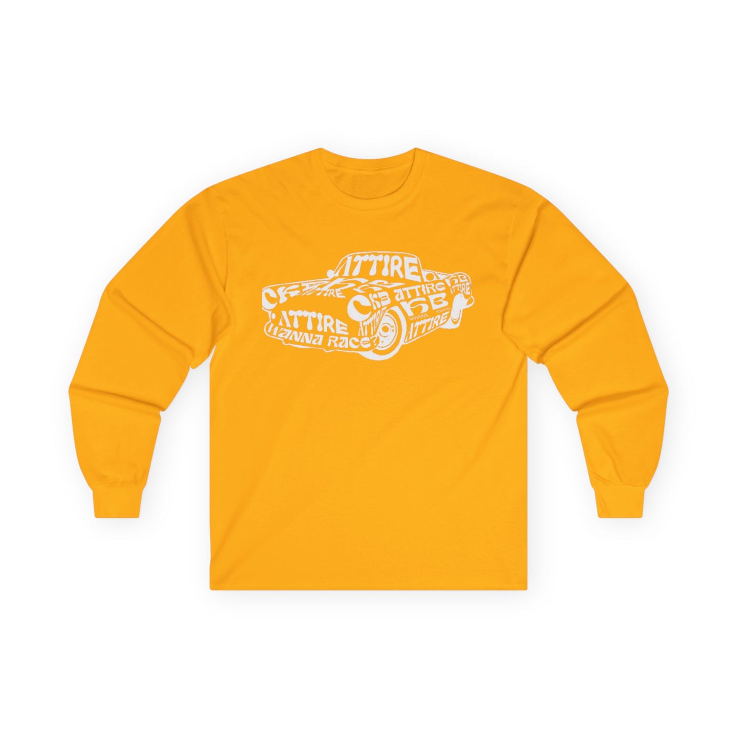 KB Attire 'Car' Logo Long Sleeve Tee