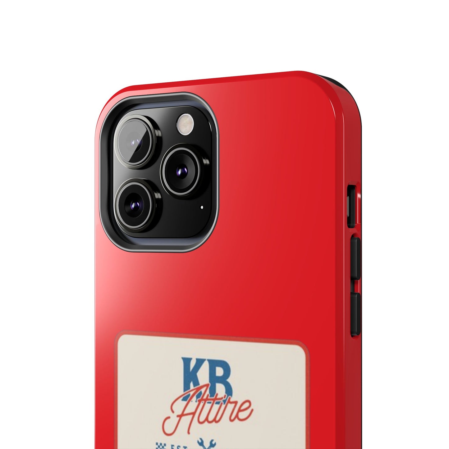 KB Attire 'The Patch' Phone Case (Red)
