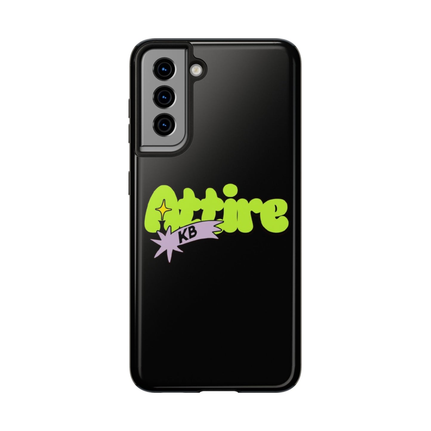 KB Attire Cartoon Phone Case (Black)