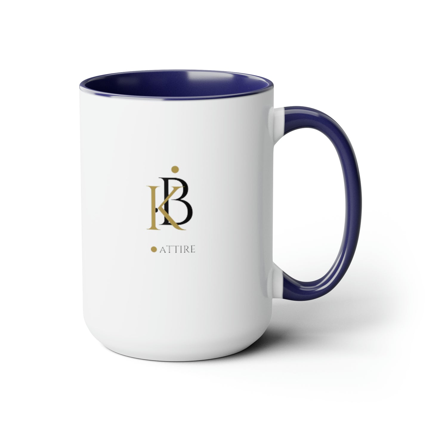 Two-Tone Coffee Mugs, 15oz