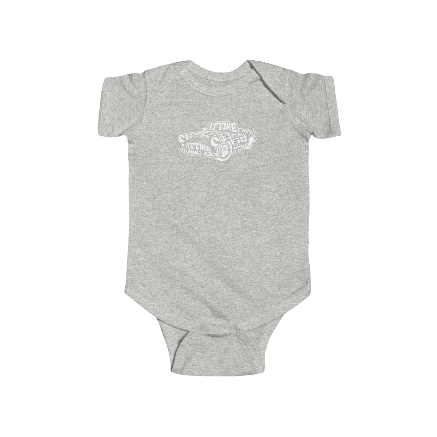 KB Attire Car logo Baby Bodysuit