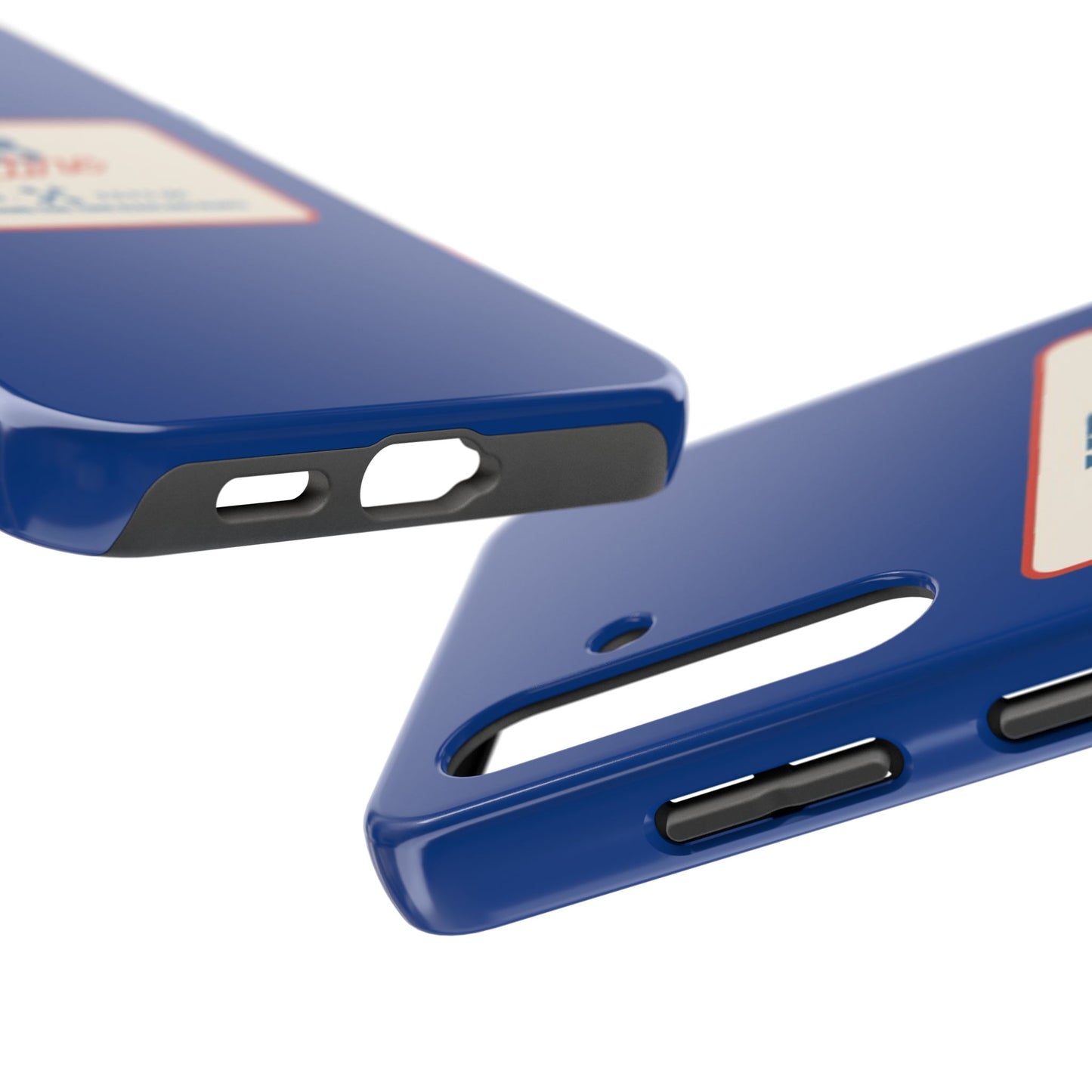 KB Attire 'The Patch' Phone Case (Blue)