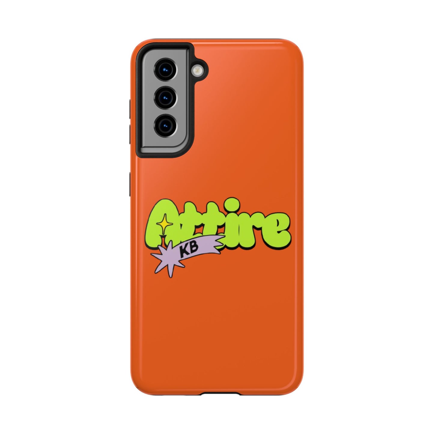 KB Attire Cartoon Phone Case (Orange)