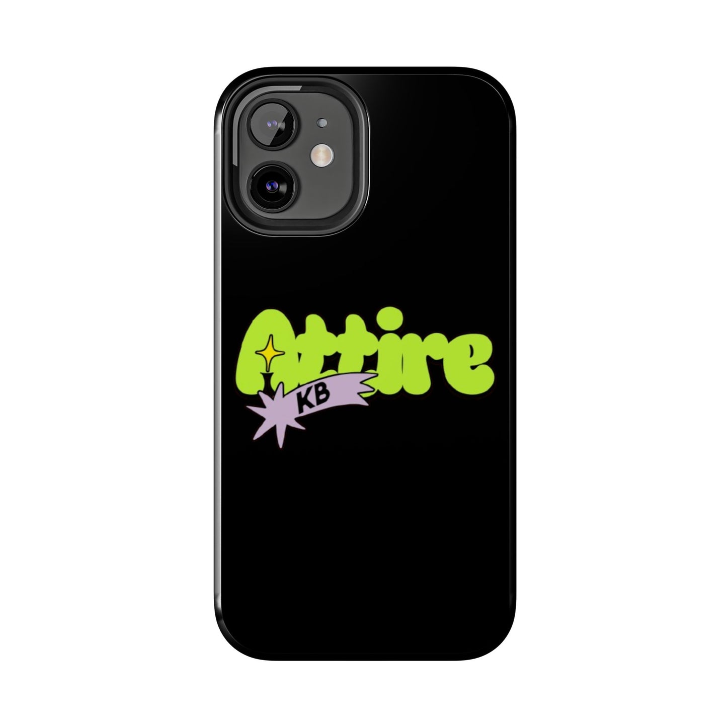 KB Attire Cartoon Phone Case (Black)