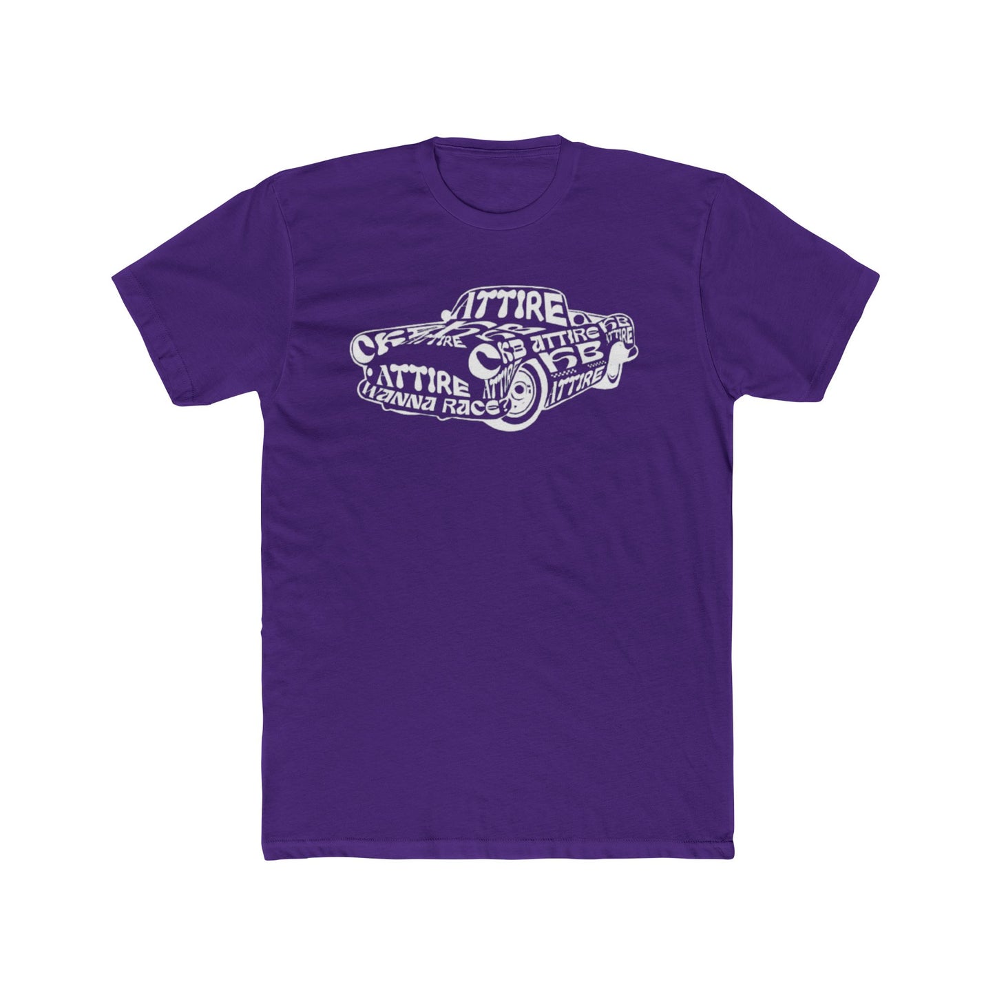 Retro Racing Unisex Cotton Crew Tee - Perfect Gift for Car Enthusiasts