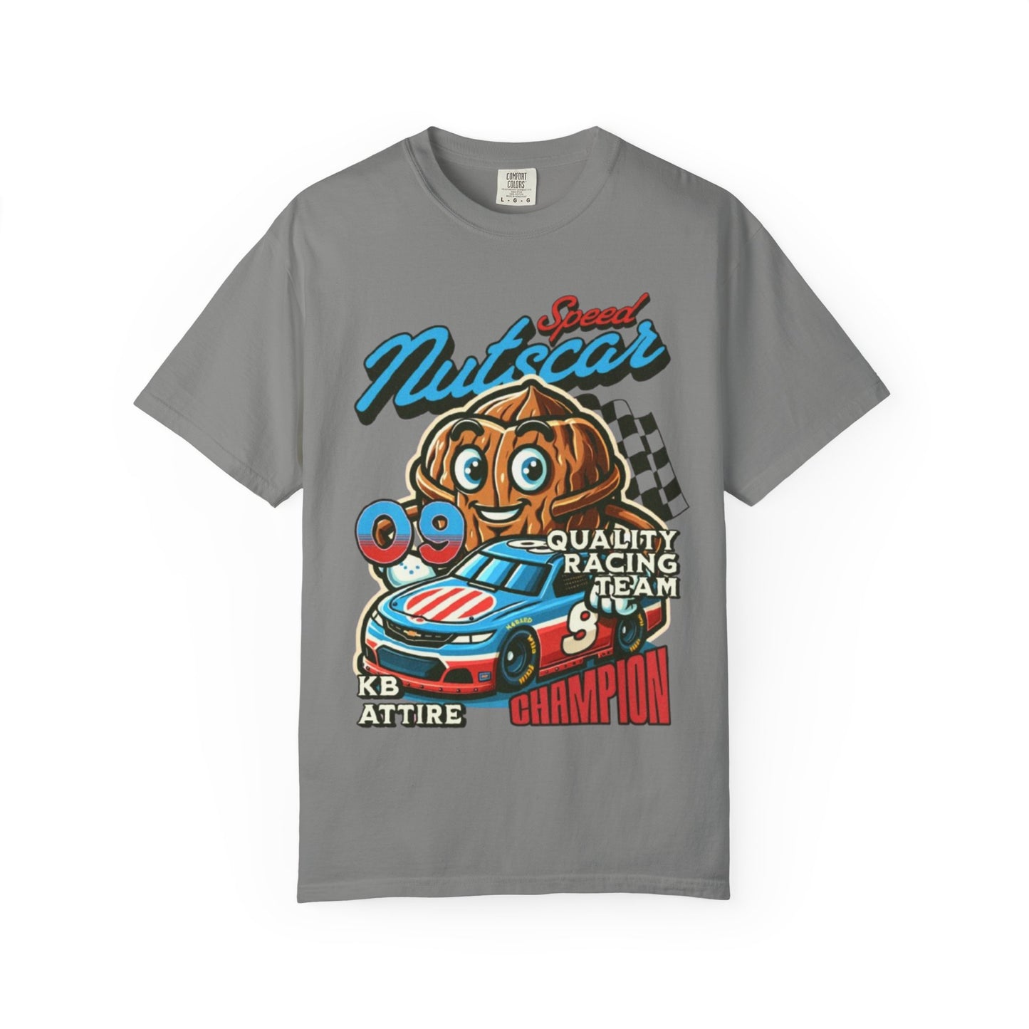 Champion Nutcar Racing T-Shirt | Unisex Garment-Dyed Tee for Racing Fans