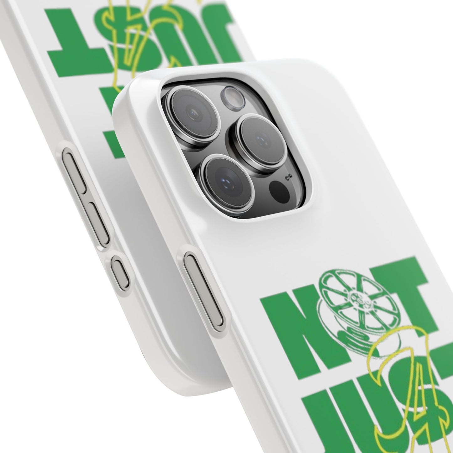 Not Just A Car Slim IPhone Cases (White)