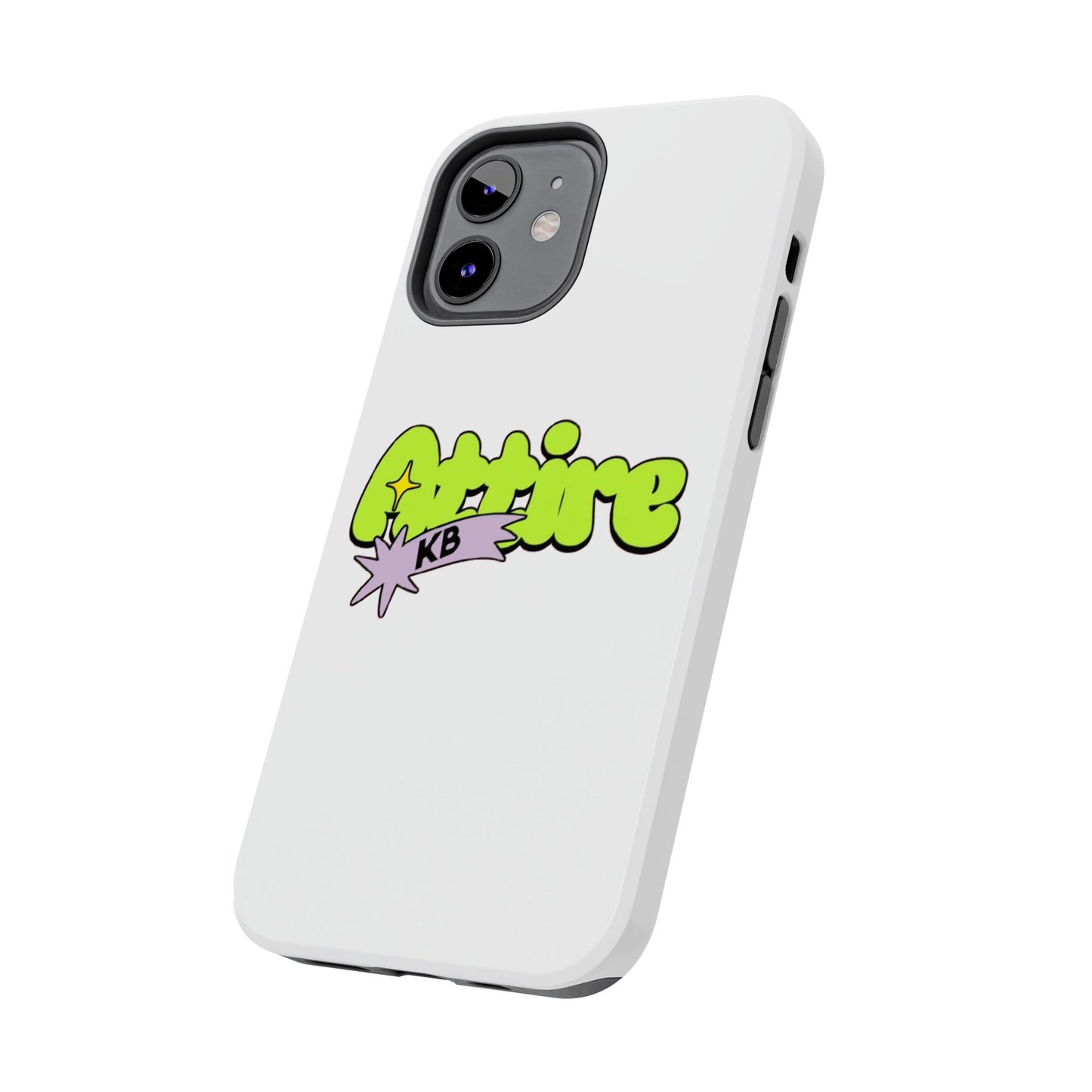 KB Attire Cartoon Phone Case (White)