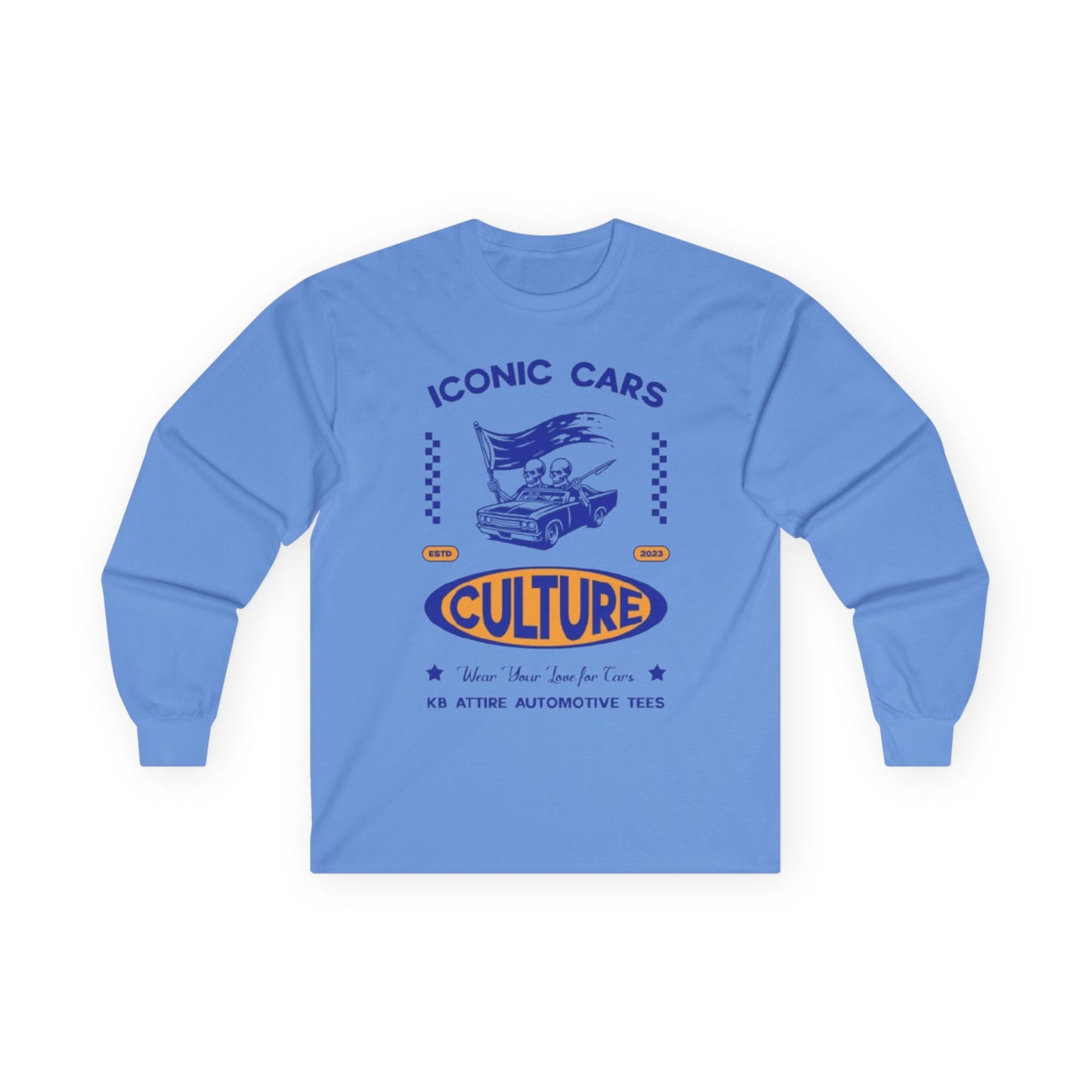 Iconic Cars Culture Long Sleeve Tee