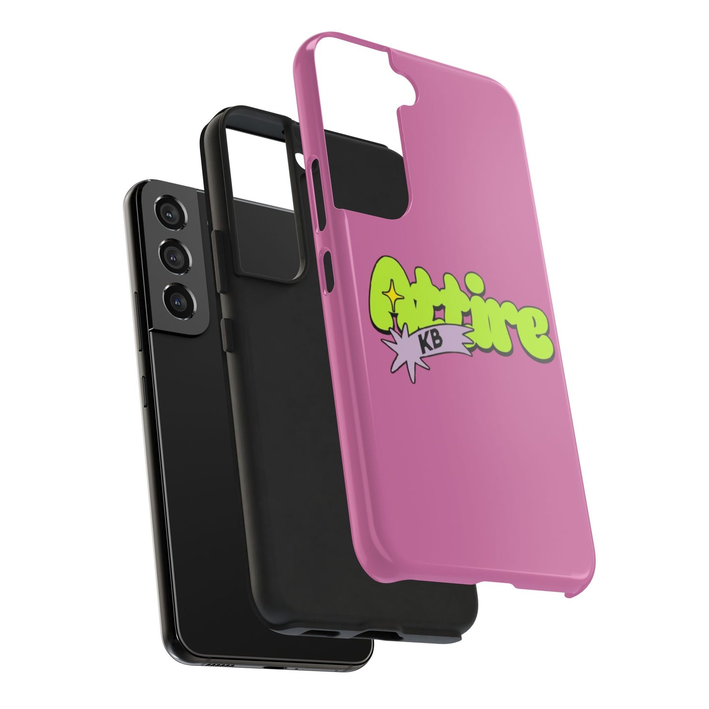 KB Attire Cartoon Phone Case (Pink)