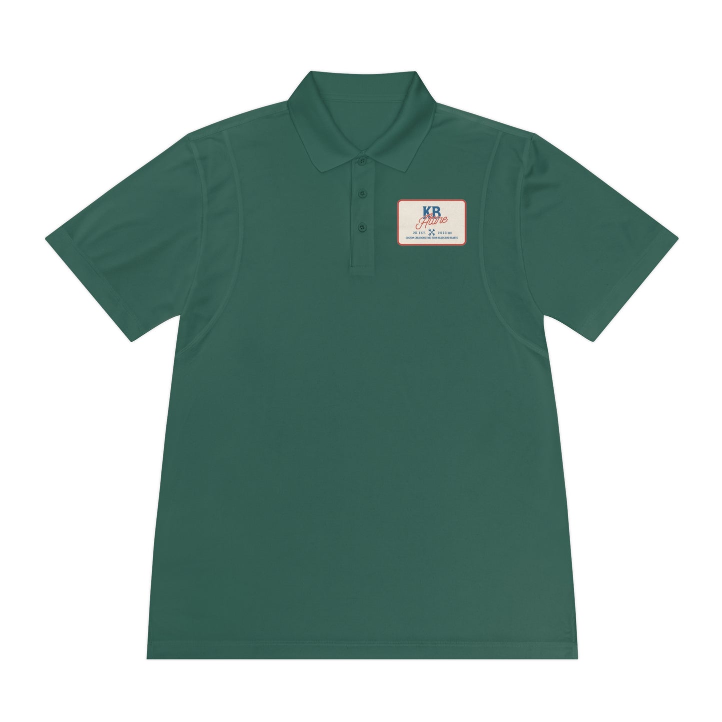 KB Attire "The Patch" Men's Sport Polo Shirt