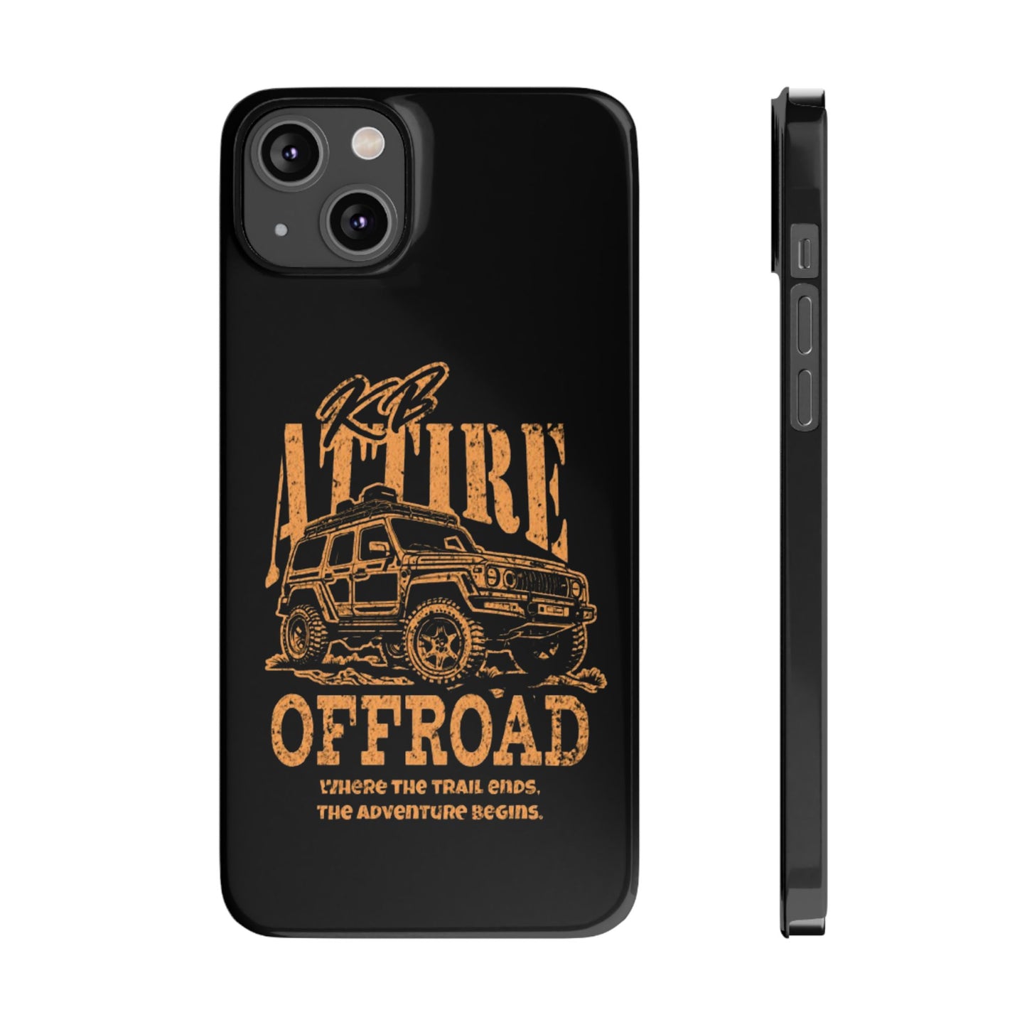 KB Attire Offroad Adventure IPhone Case (Black)